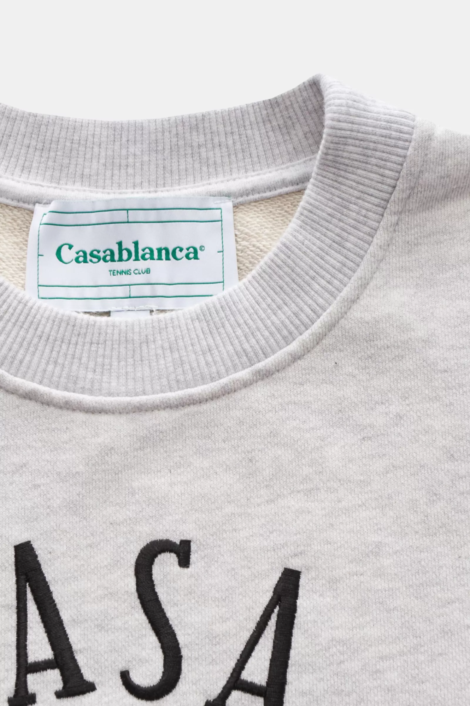 Crew Neck Sweatshirt 'Casa Way' Light Grey>Casablanca Fashion