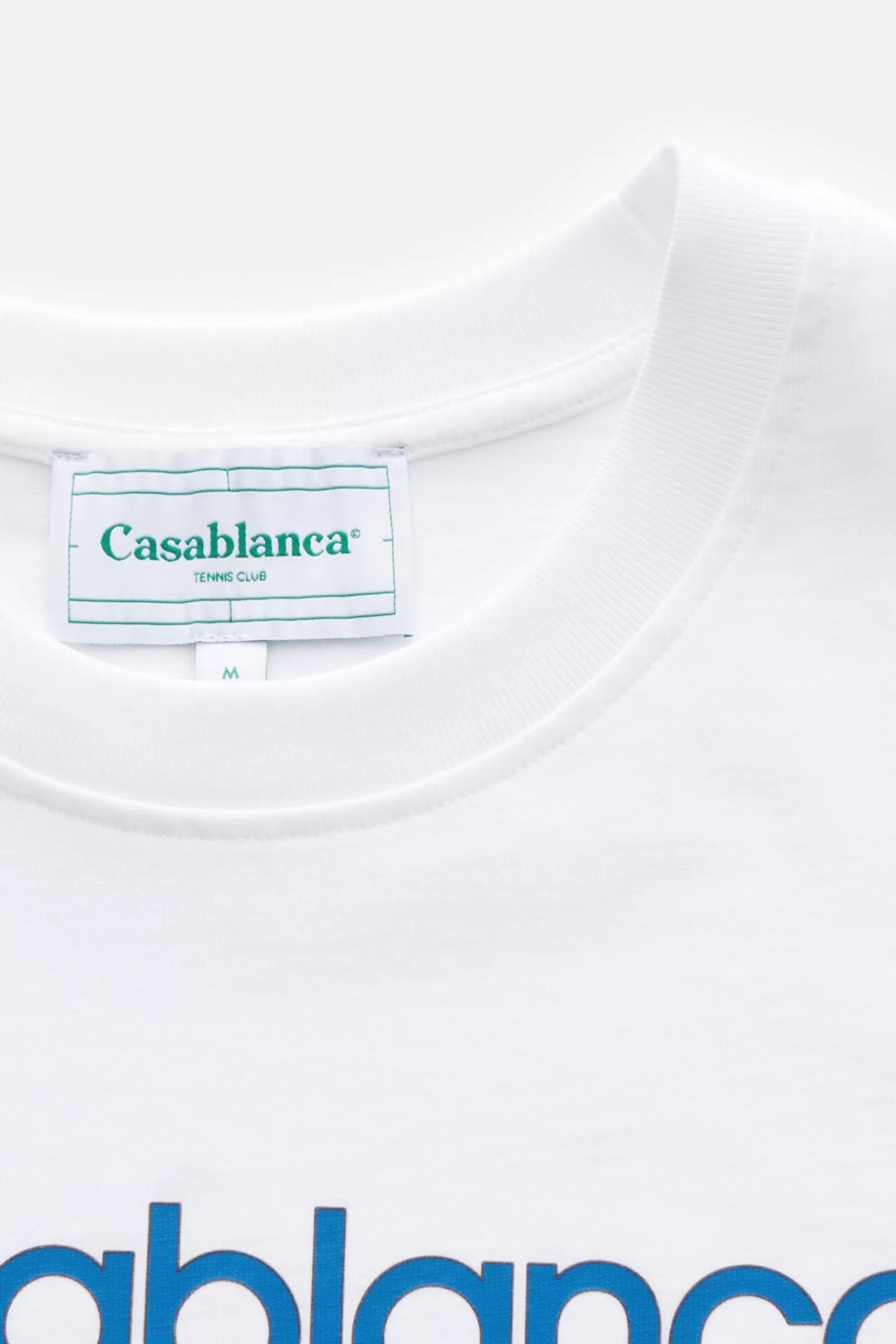 Crew Neck T-Shirt 'La Joueuse' White>Casablanca Cheap