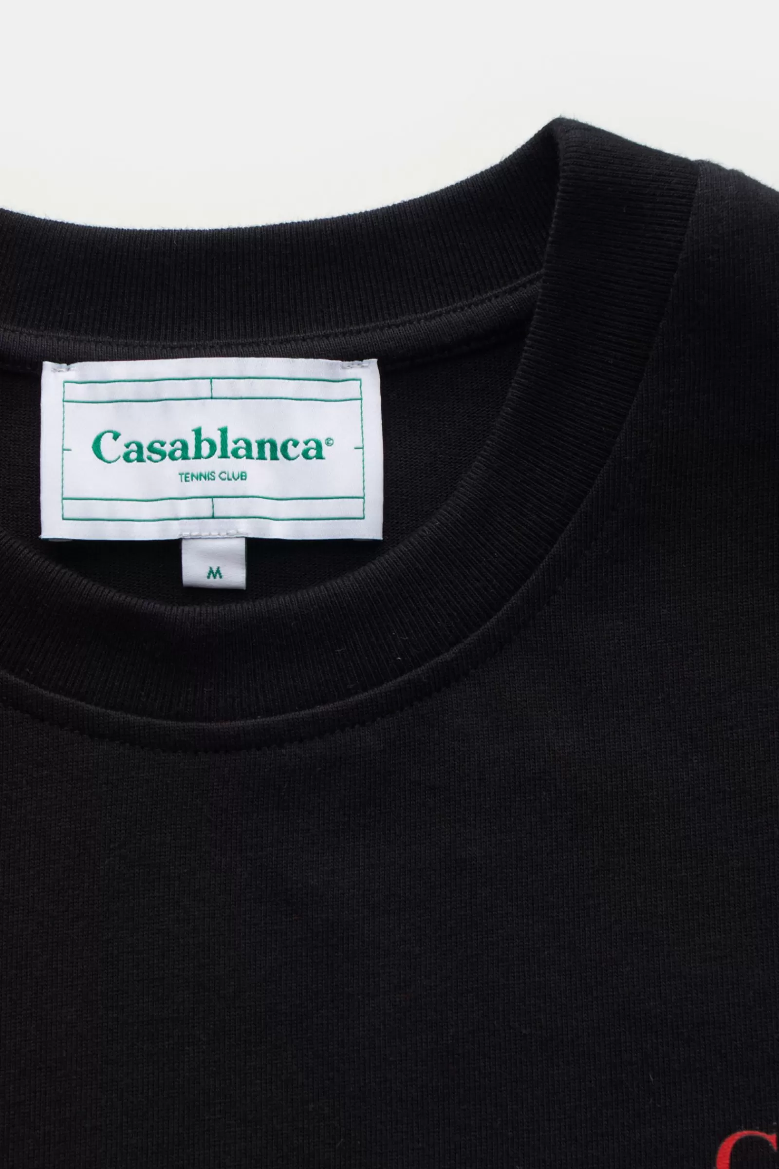 Crew Neck T-Shirt 'Les Elements' Black>Casablanca Hot