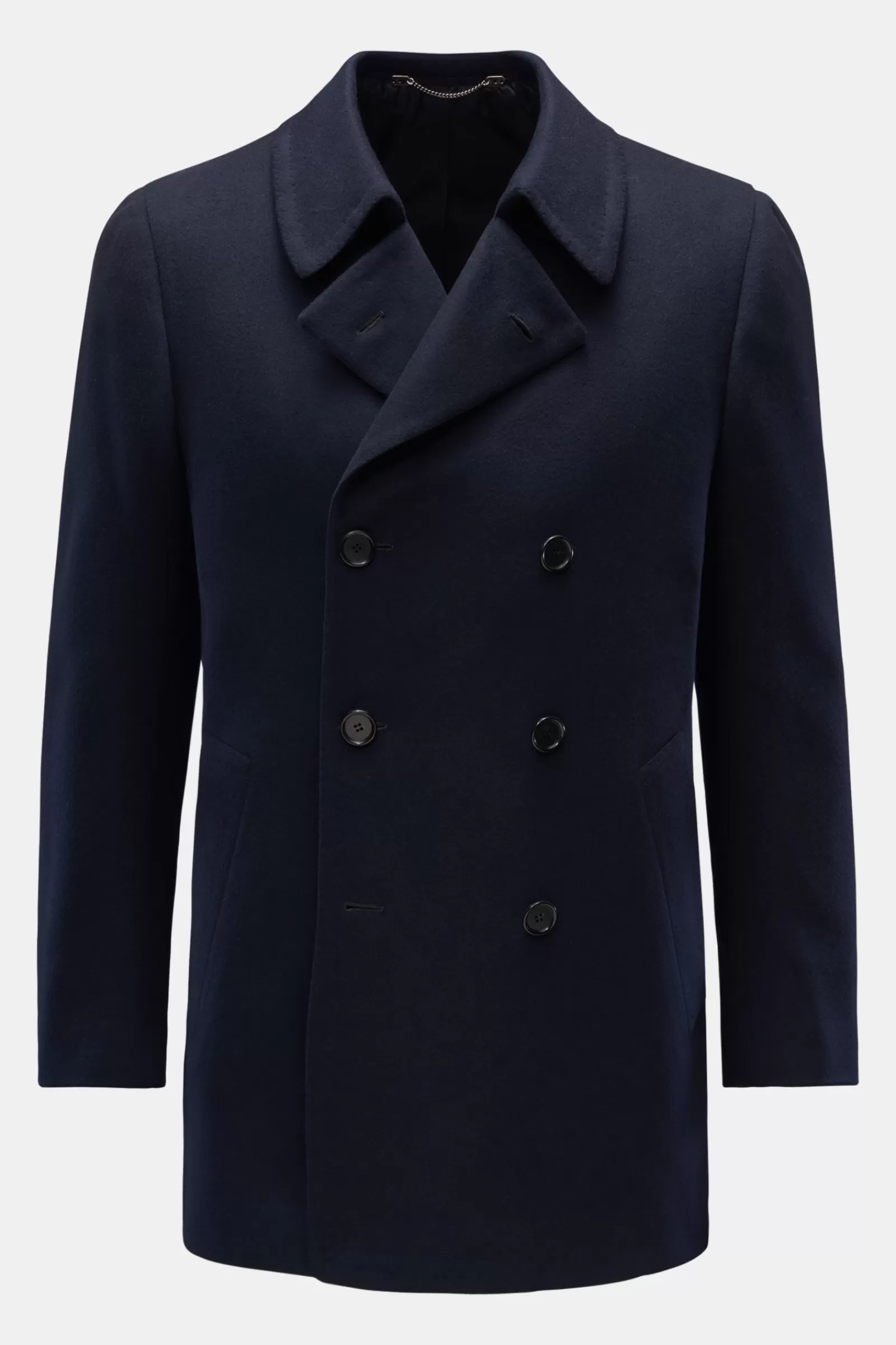 Cashmere Pea Coat Navy>Cesare Attolini Best Sale