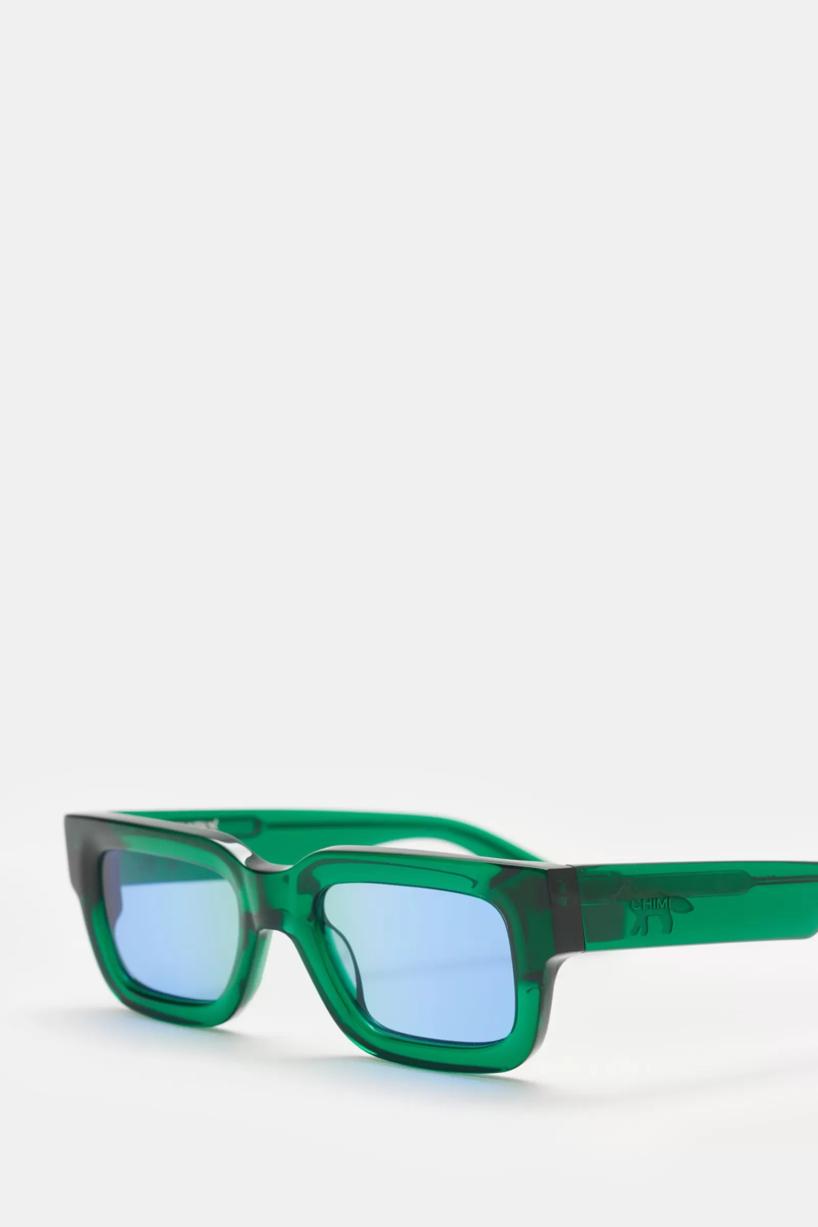 Sunglasses 'square Kitsune' Green/Blue^Chimi Flash Sale