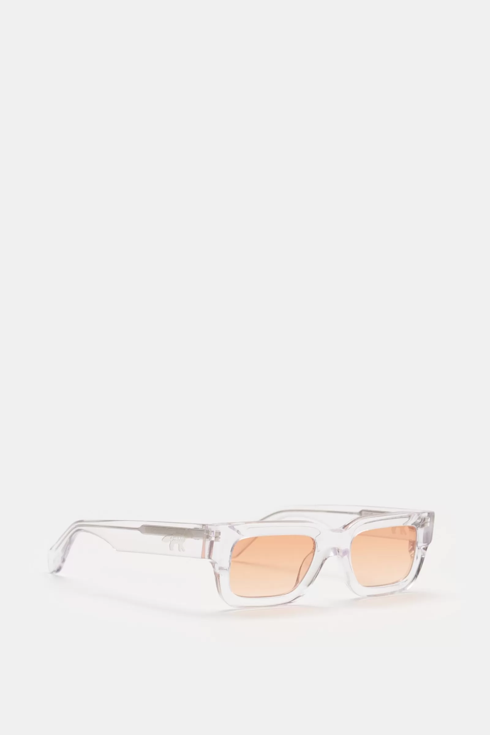 Sunglasses 'square Kitsune' Transparent/Orange^Chimi New