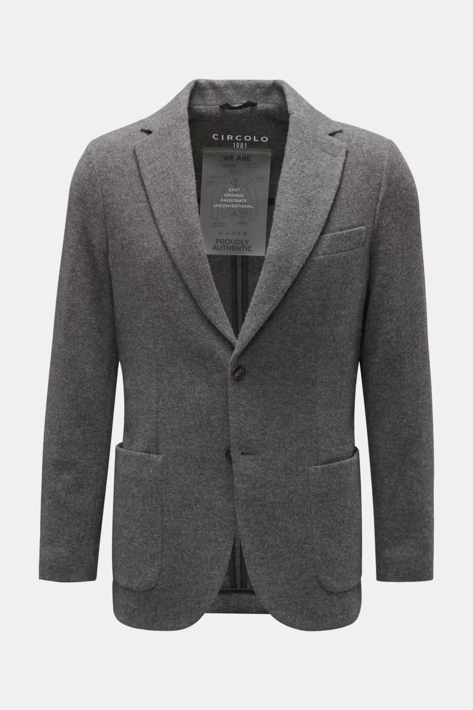 Smart-Casual Jacket Grey>Circolo 1901 Online