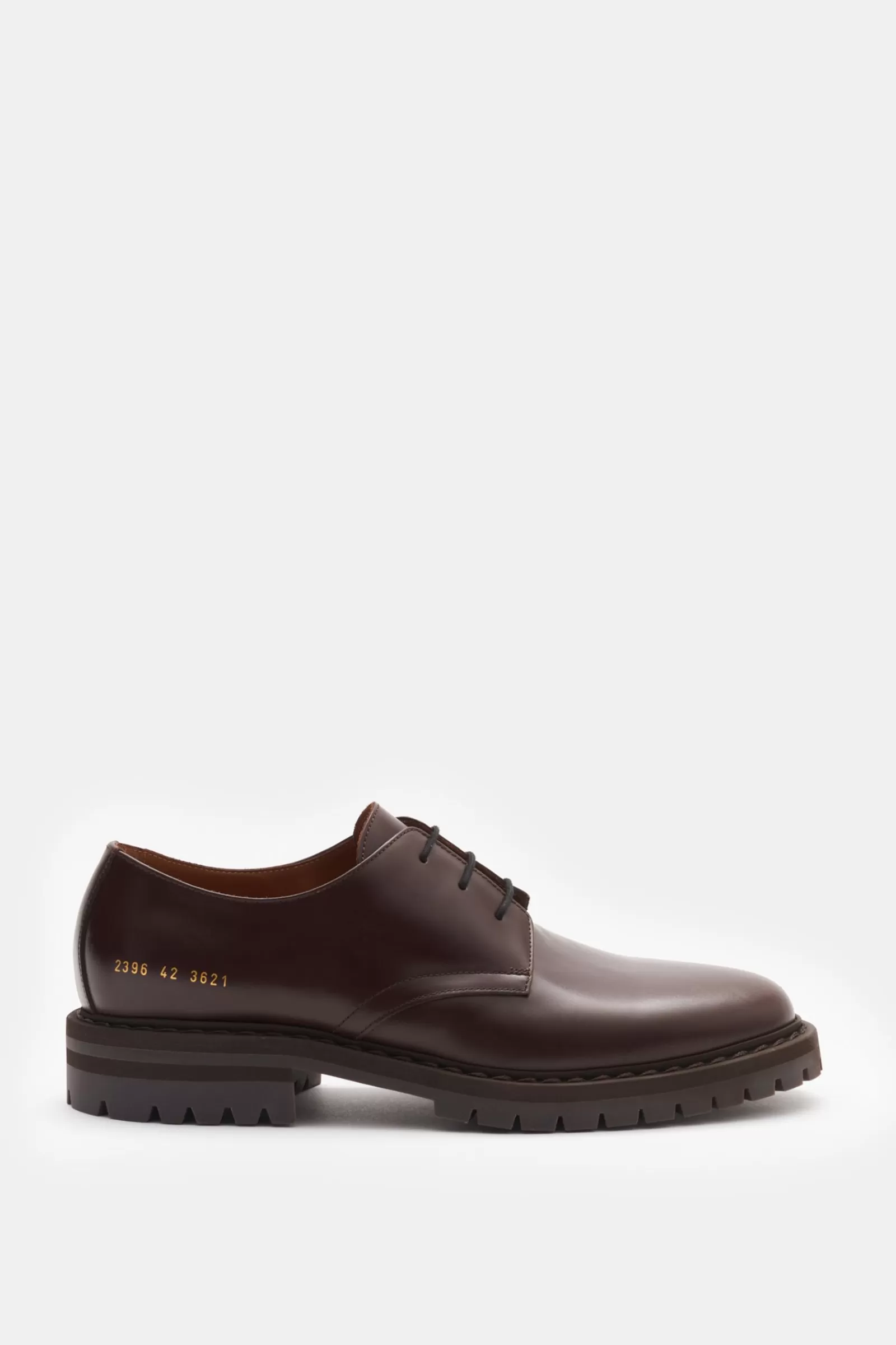 Derby Shoes 'Officer's' Dark Brown^Common Projects Cheap