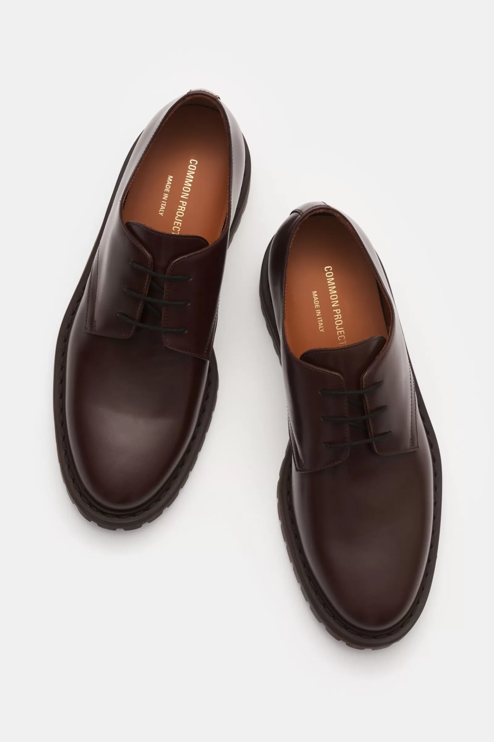 Derby Shoes 'Officer's' Dark Brown^Common Projects Cheap