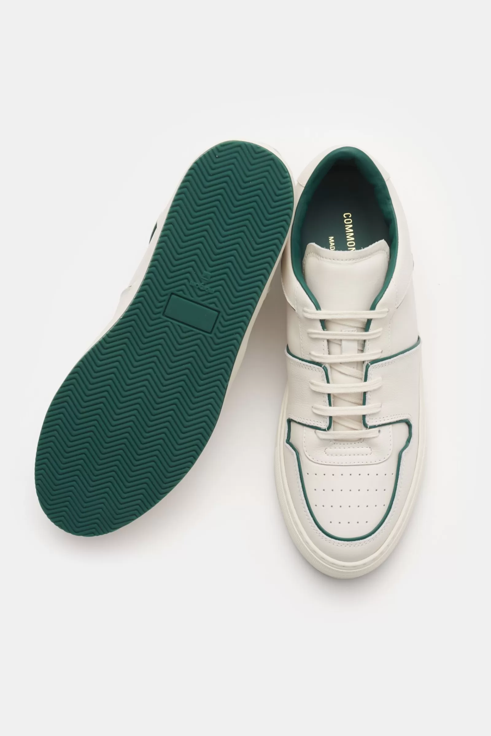 Sneakers 'Decades Low' White/Green^Common Projects Best Sale