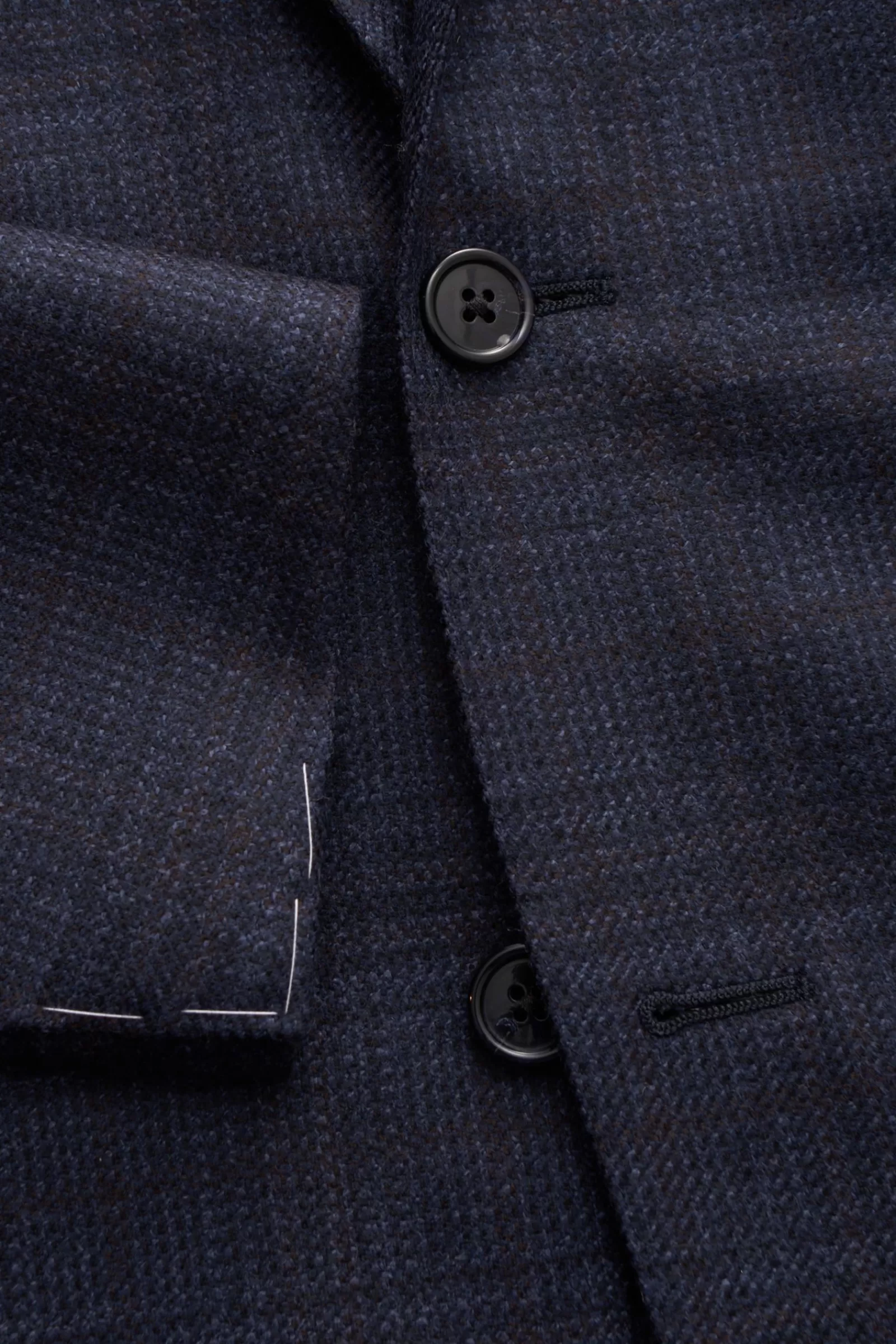 Smart-Casual Jacket Navy/Black Checked>Corneliani Shop