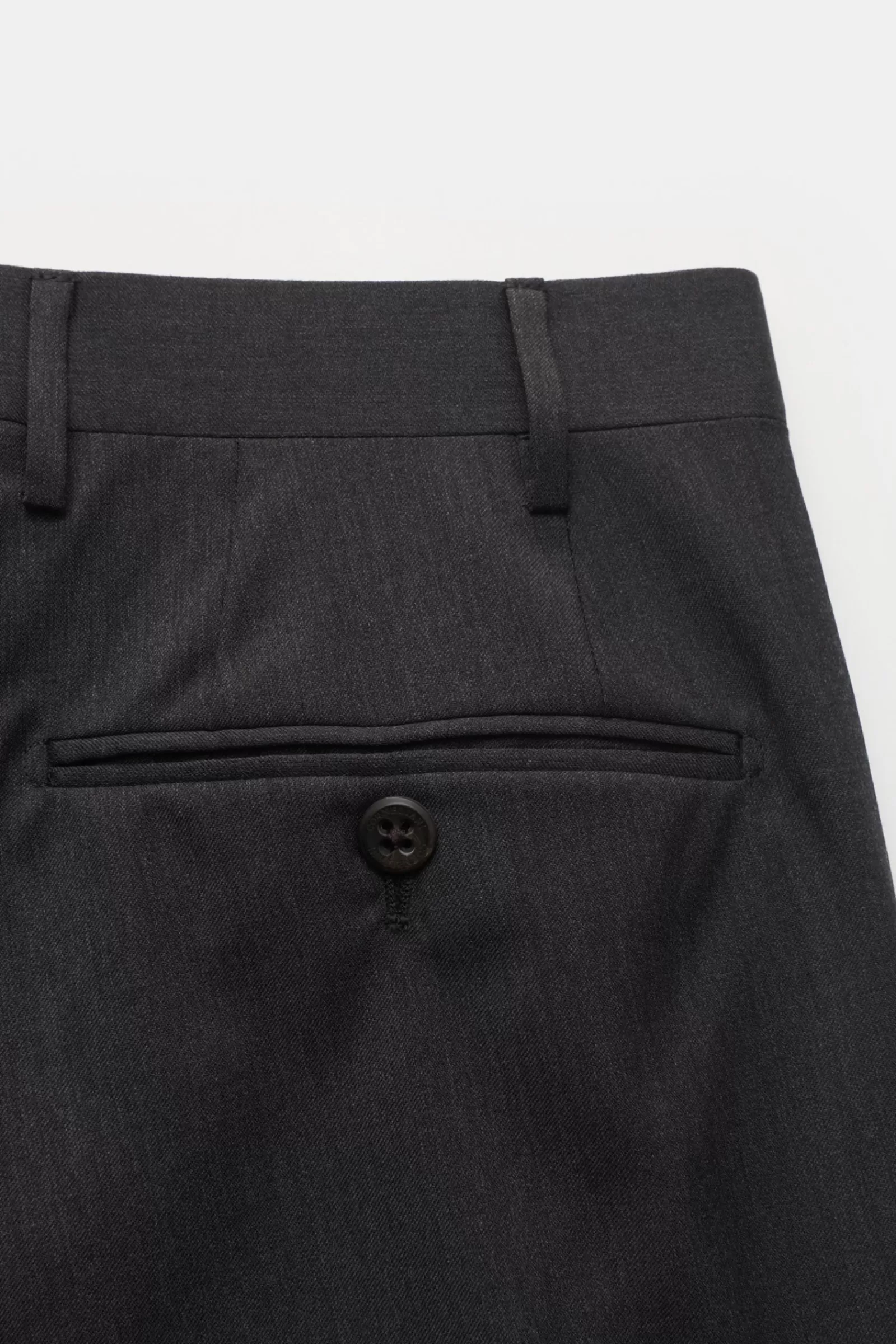 Wool Trousers Anthracite>Corneliani New