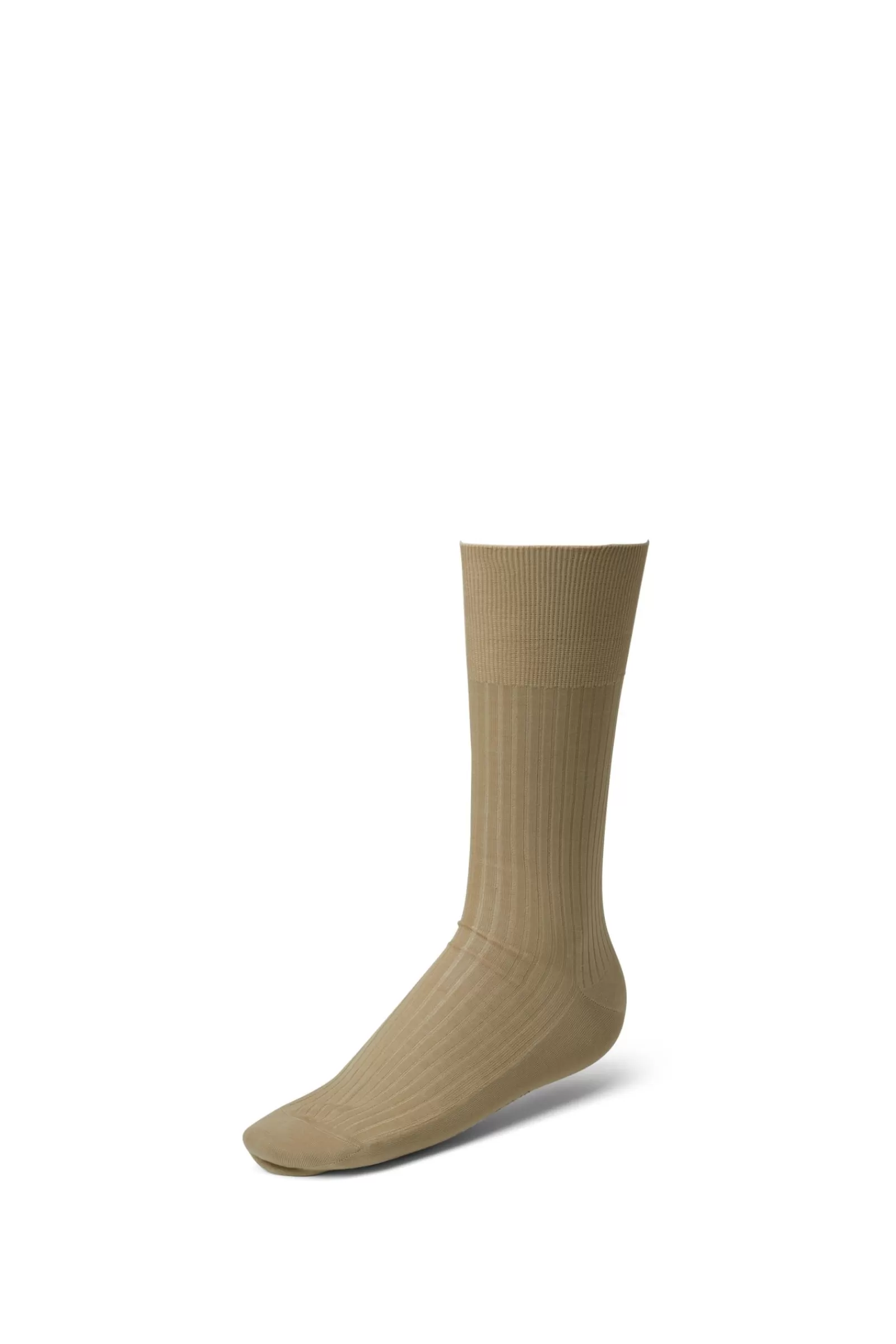 Cotton Socks Khaki | Braun Hamburg>Falke Hot