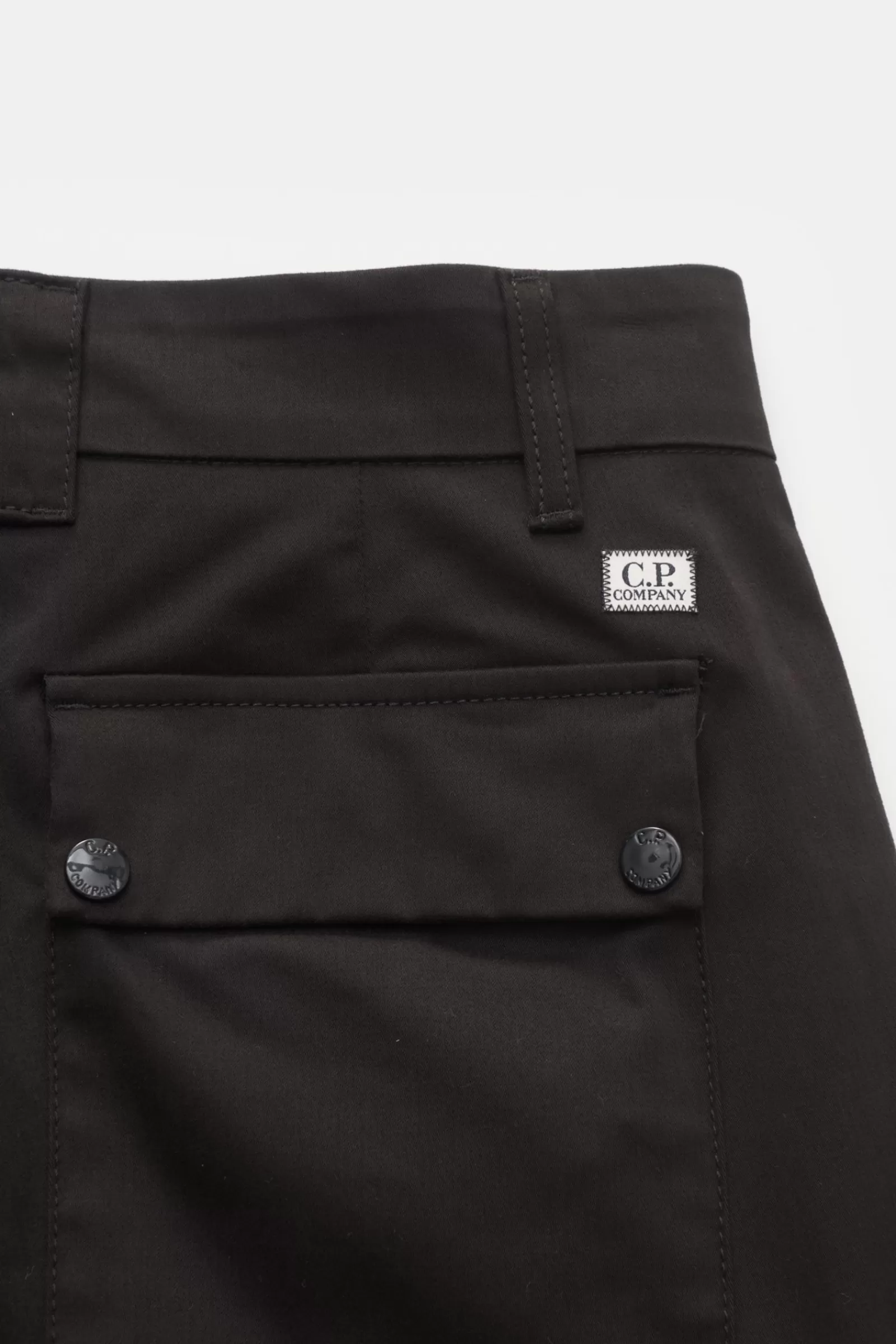 Cargo Trousers 'Ergonomic Fit' Black>C.P. Company Store