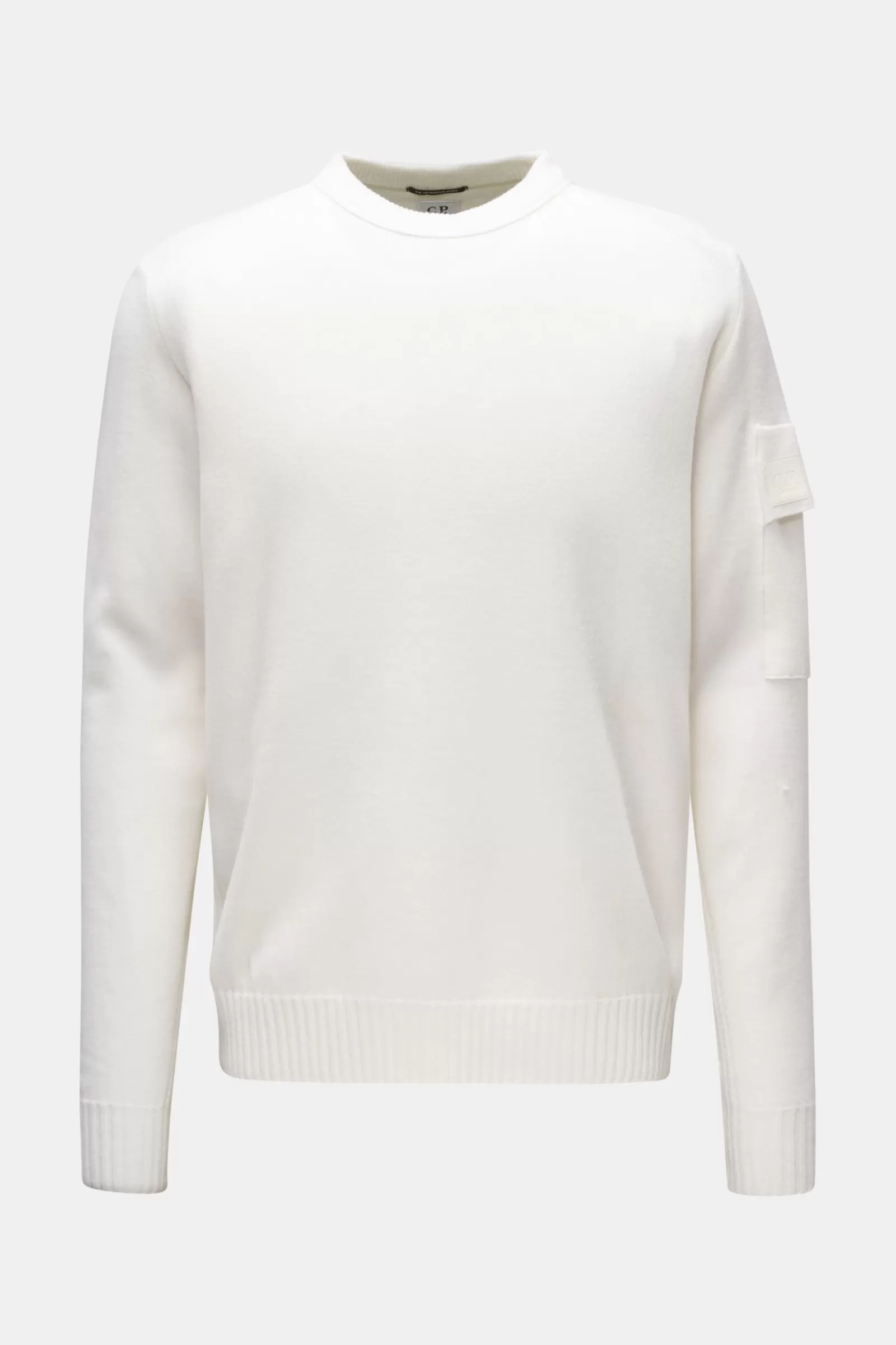 Crew Neck Jumper White^C.P. Company Fashion