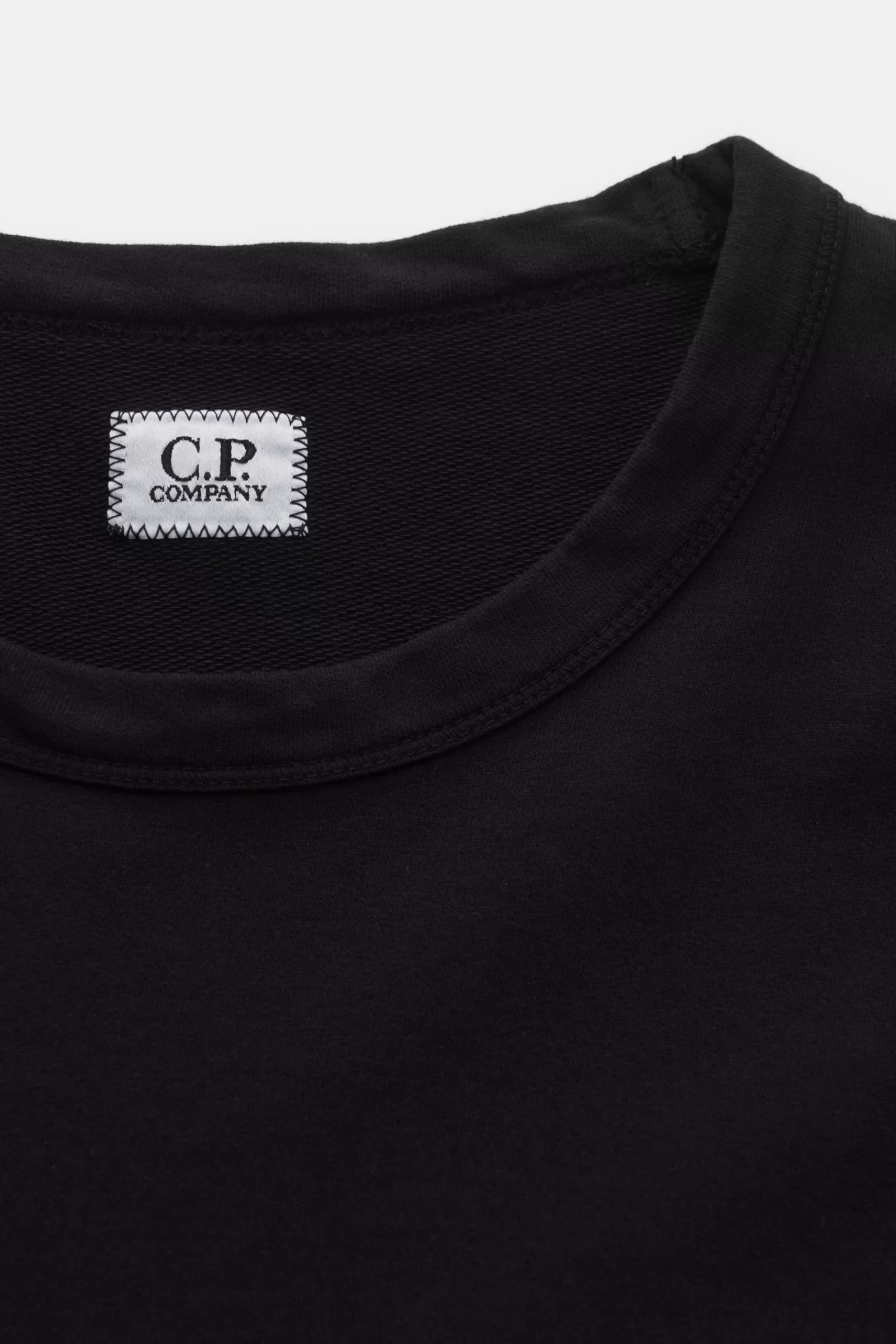 Crew Neck Sweatshirt Black>C.P. Company Online