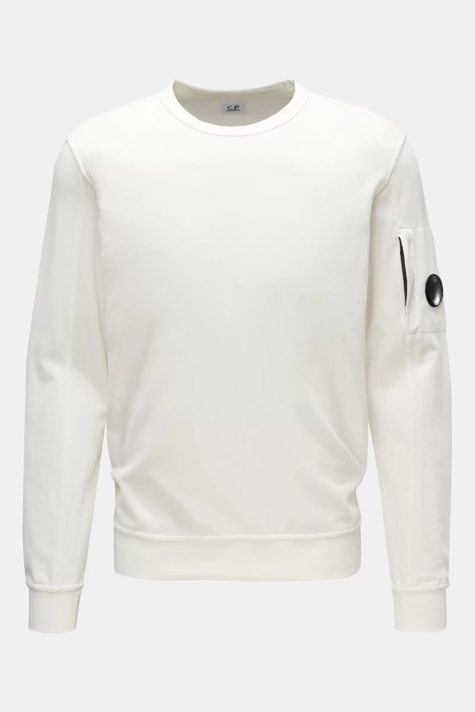 Crew Neck Sweatshirt White>C.P. Company Online