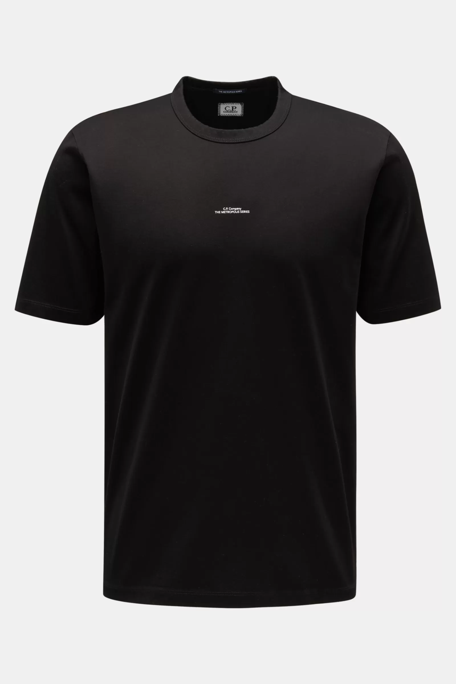 Crew Neck T-Shirt Black>C.P. Company Outlet