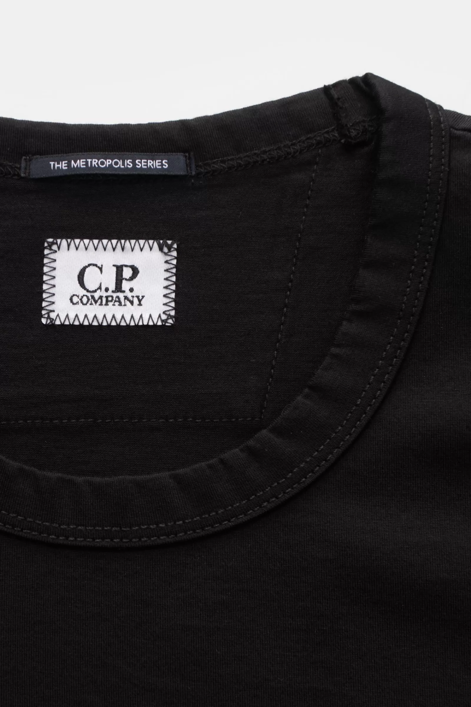 Crew Neck T-Shirt Black>C.P. Company Outlet