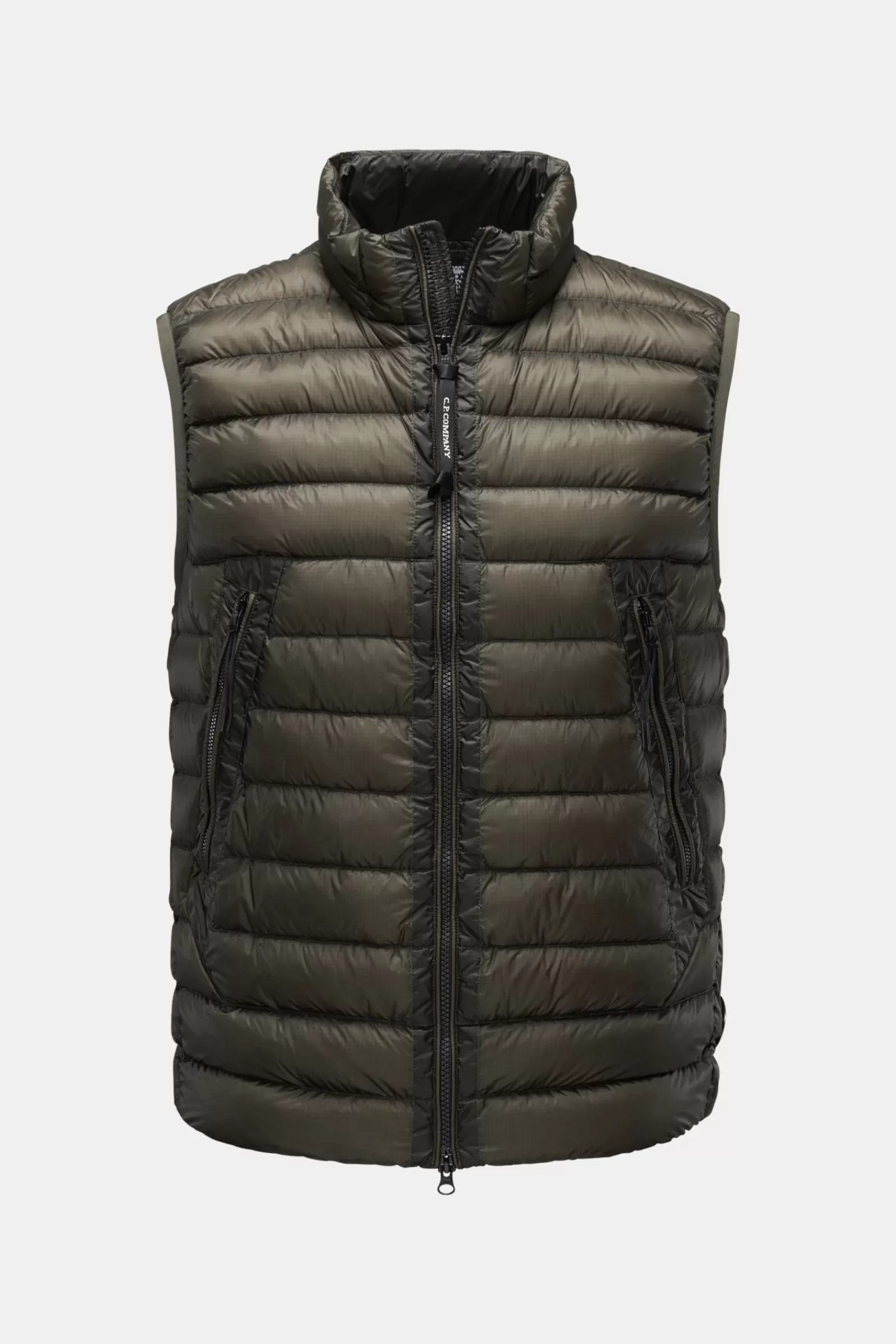 Down Gilet Olive>C.P. Company Cheap