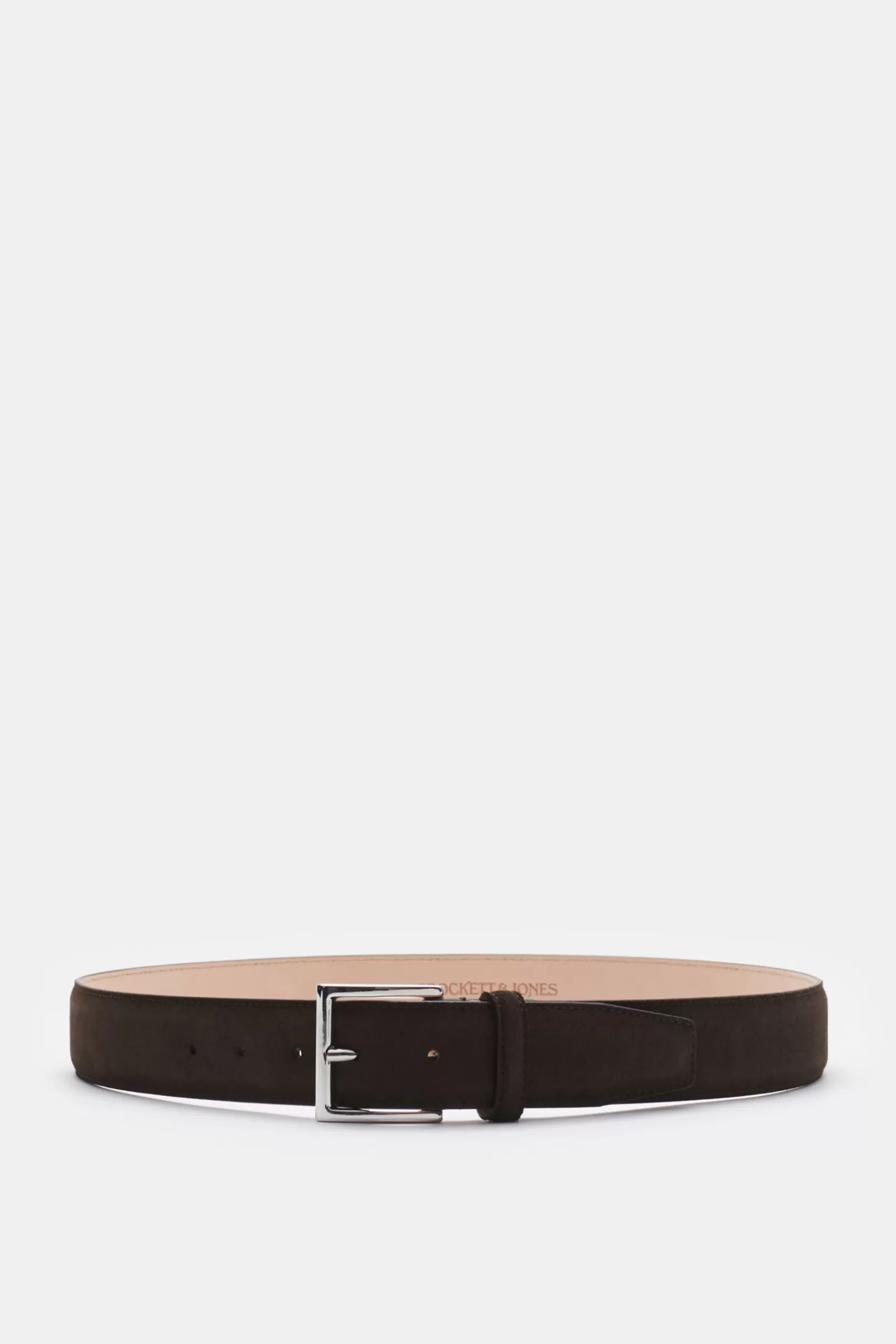 Belt Dark Brown^Crockett & Jones Hot