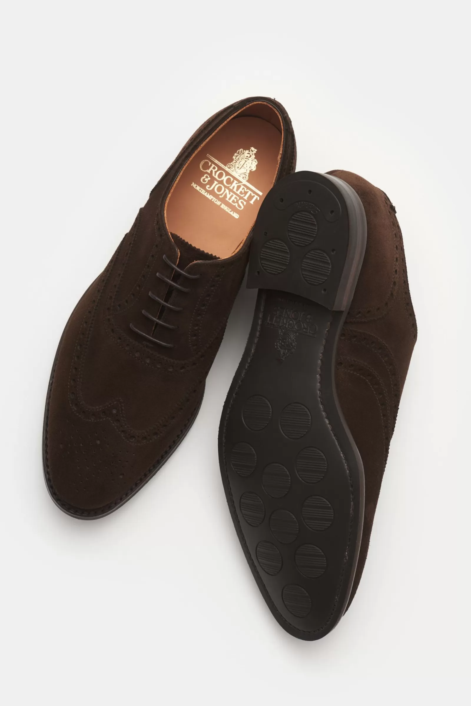 Full Brogues 'Westgate' Dark Brown^Crockett & Jones Cheap