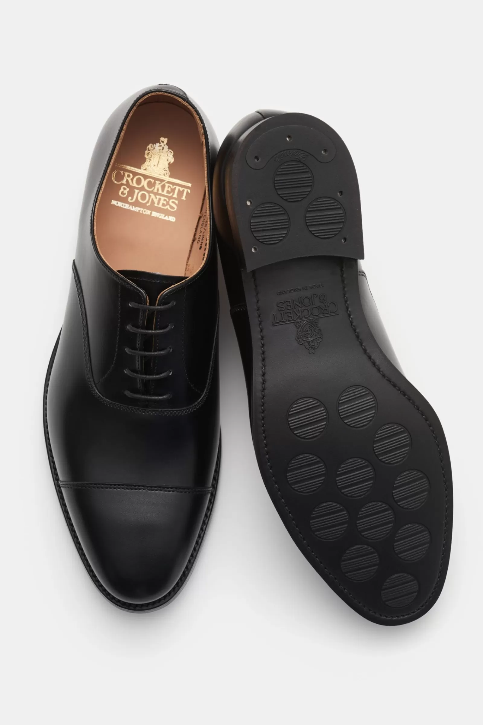 Oxford Shoes 'Connaught' Black^Crockett & Jones Best