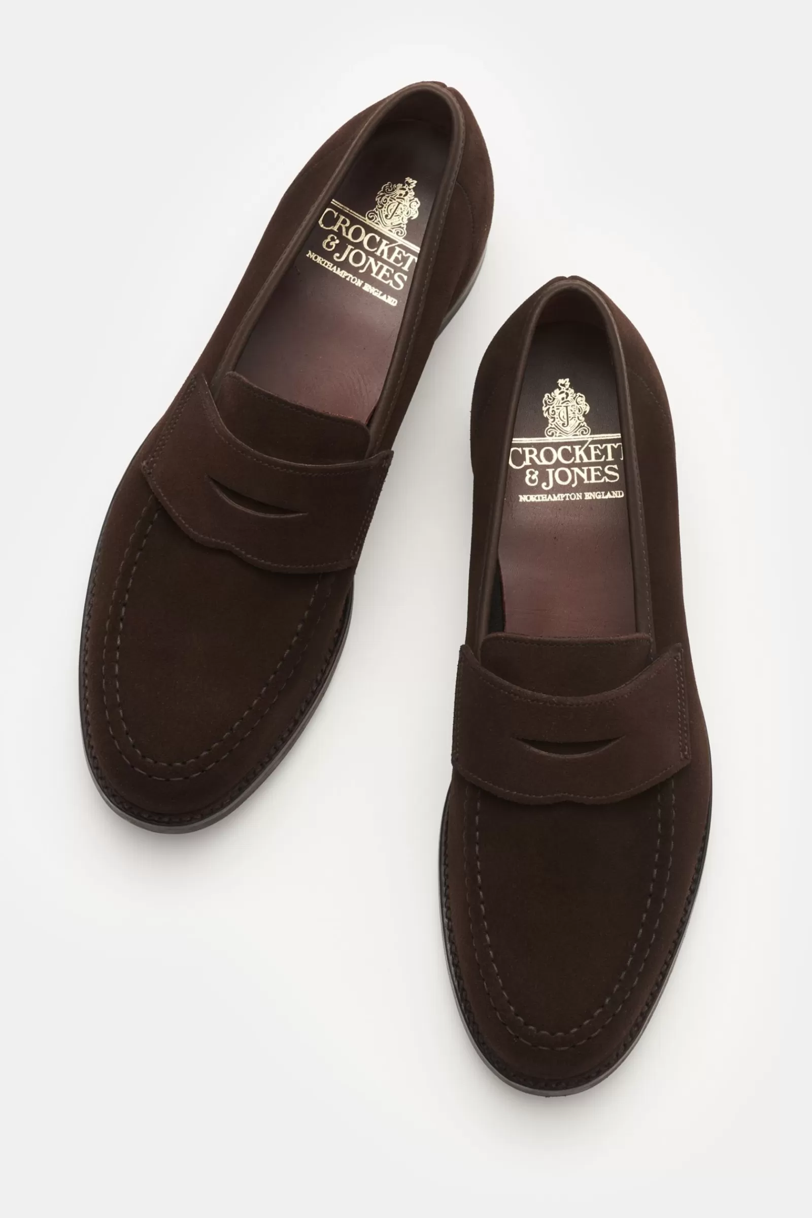 Penny Loafers 'Harvard' Dark Brown^Crockett & Jones Hot