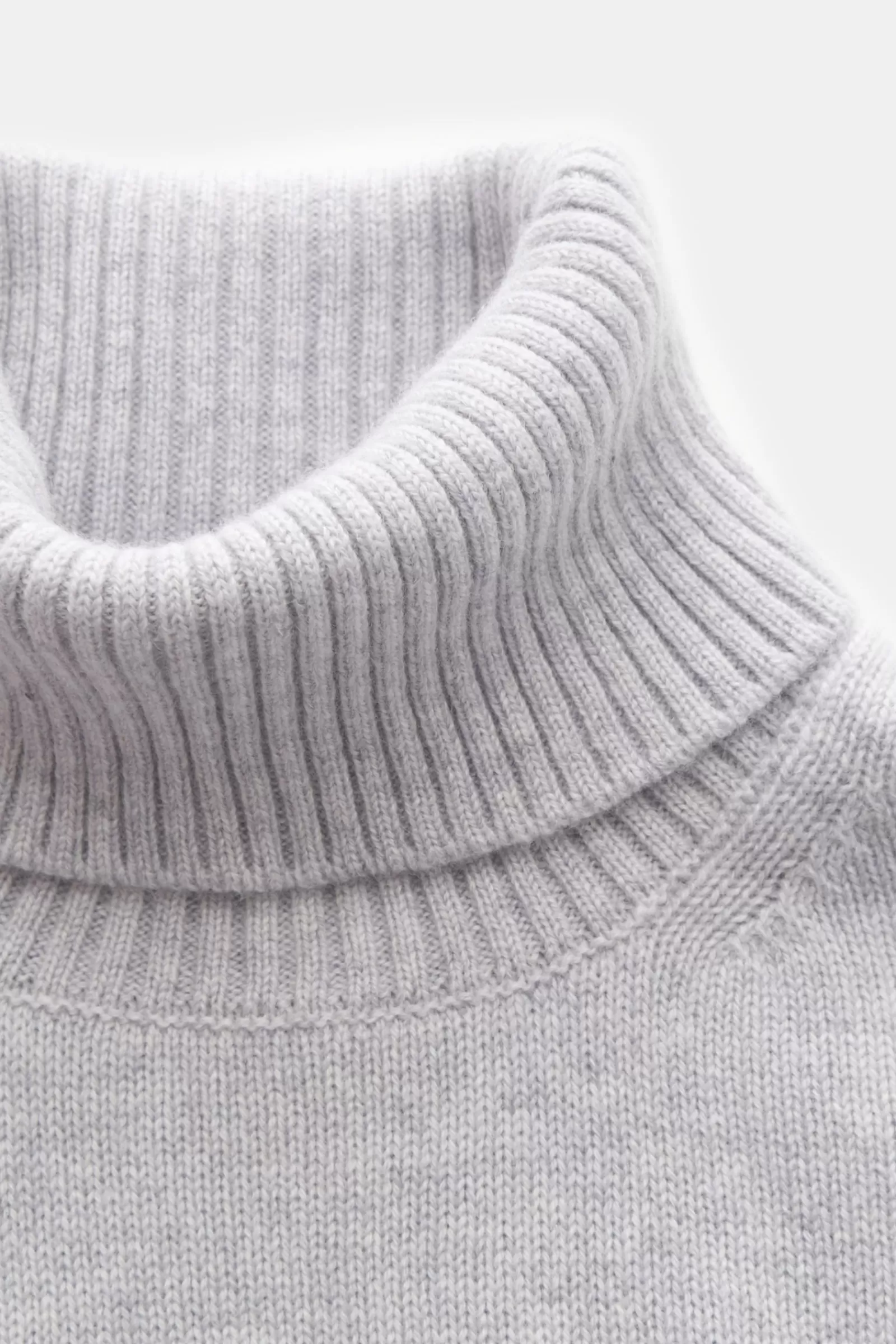 Cashmere Rollkragenpullover Hellgrau^Cruciani Fashion