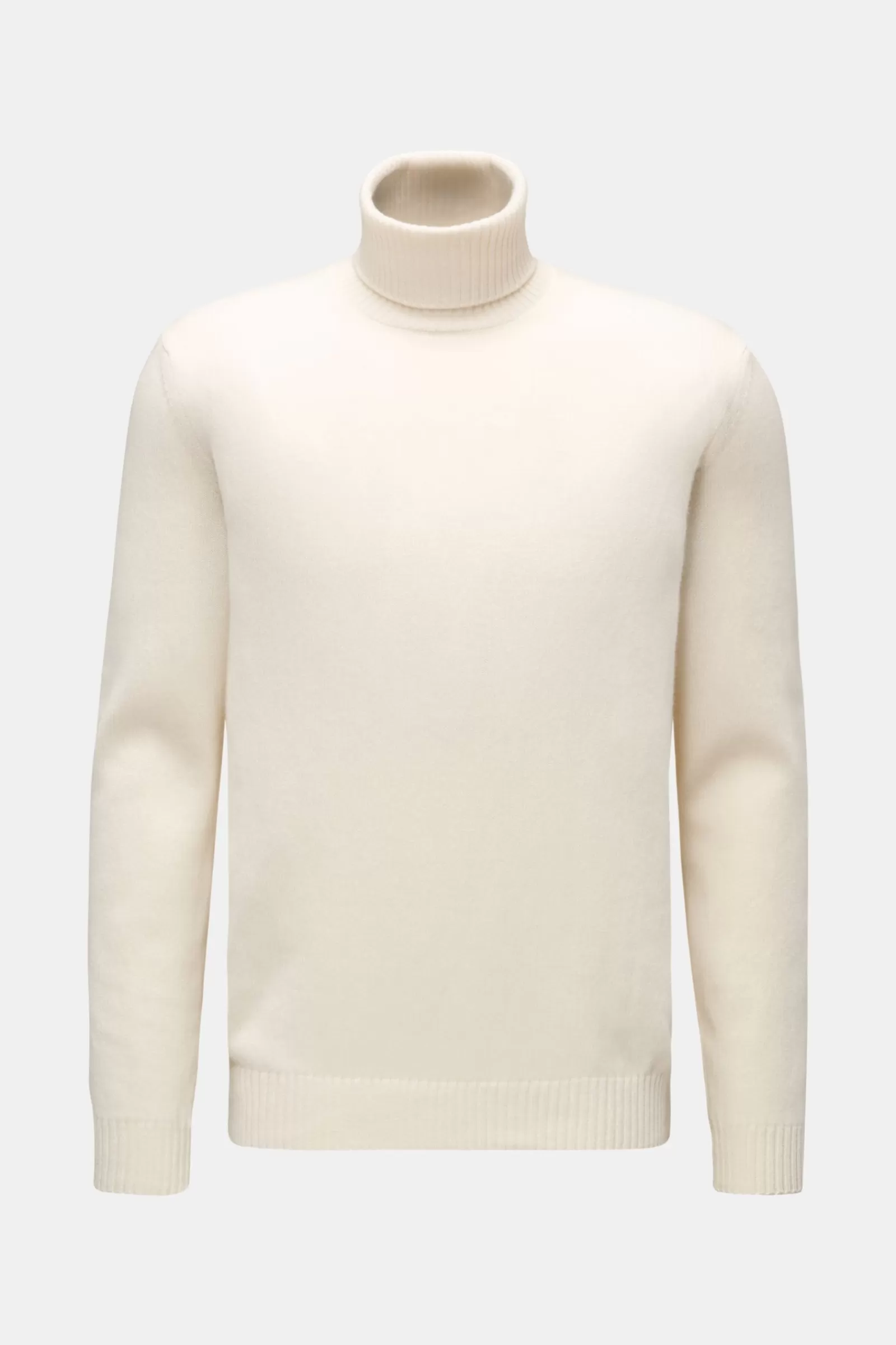 Cashmere Turtleneck Jumper Cream^Cruciani Best Sale