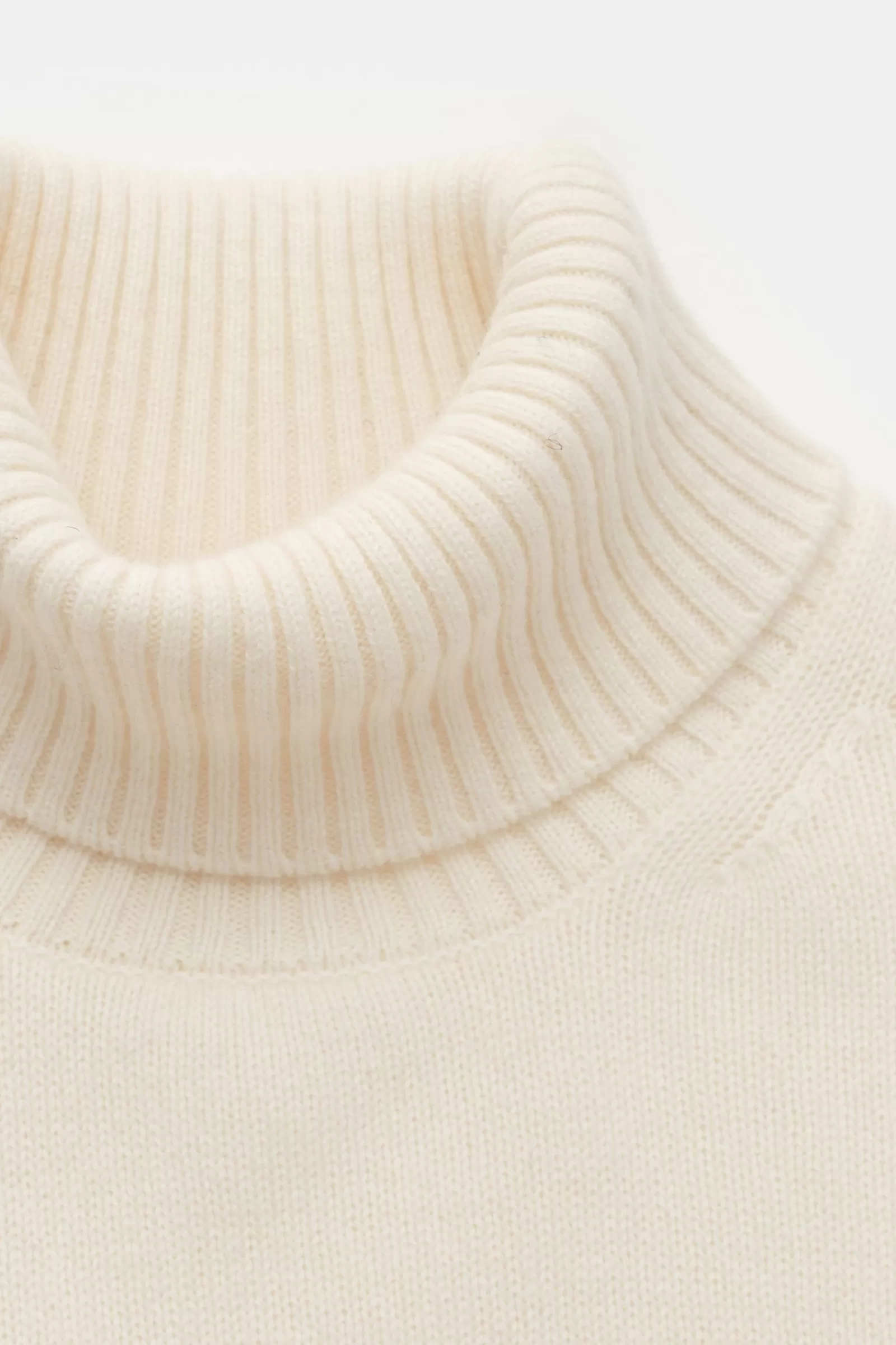 Cashmere Turtleneck Jumper Cream^Cruciani Best Sale