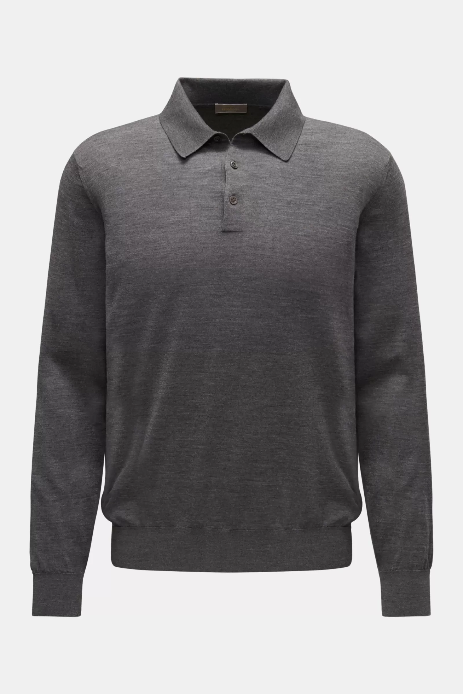 Fine Knit Polo Grey^Cruciani Discount