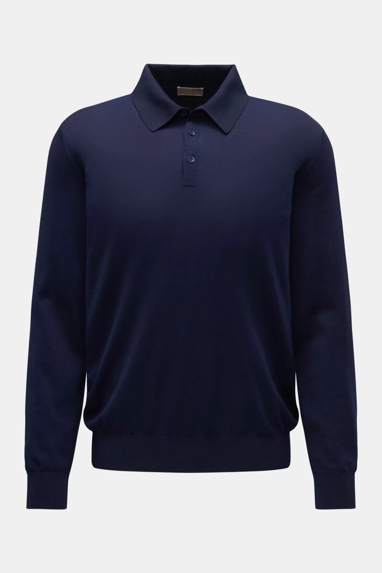 Fine Knit Polo Navy^Cruciani Cheap