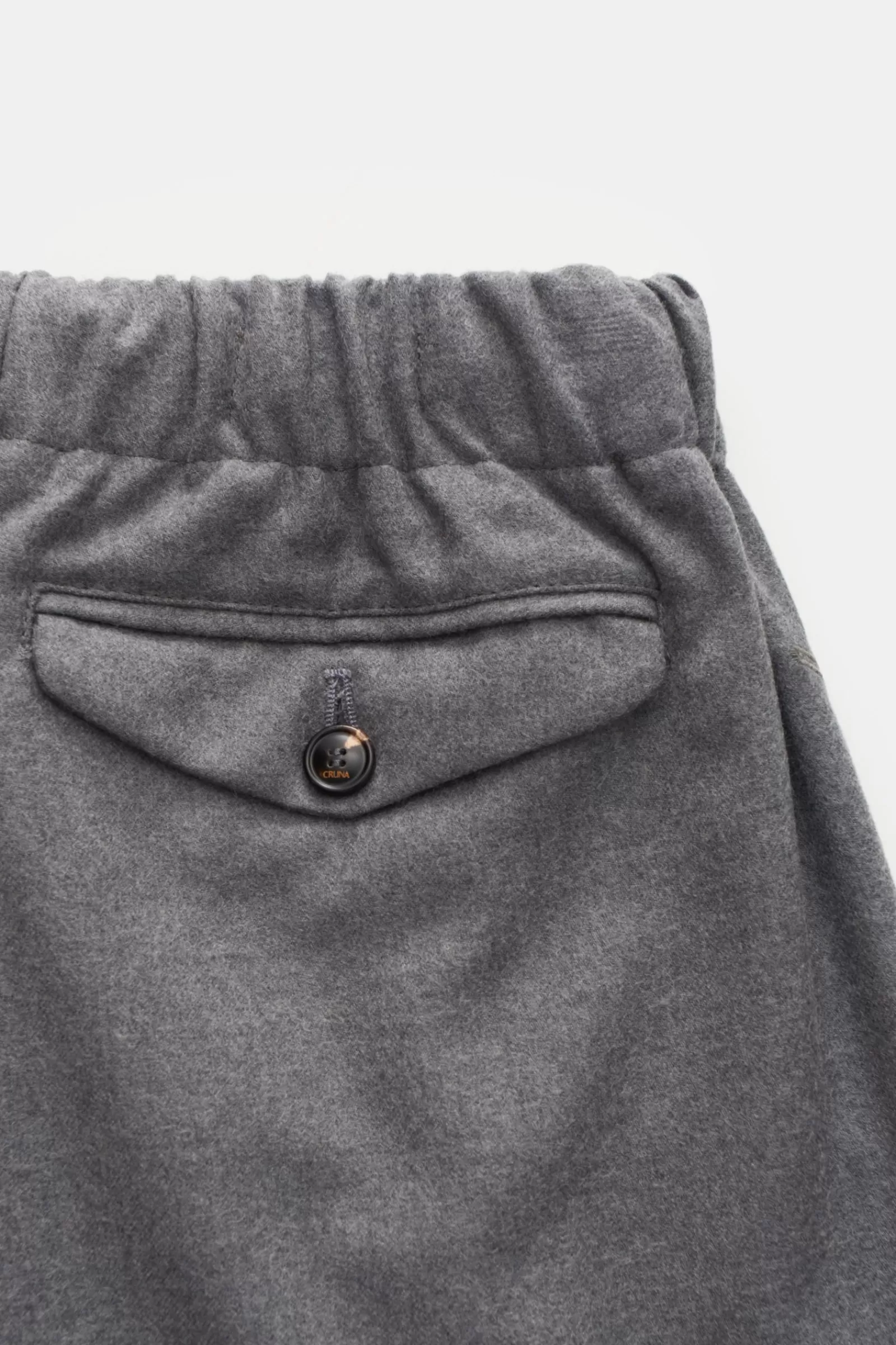 Wool Trousers 'Burano' Grey>Cruna Shop