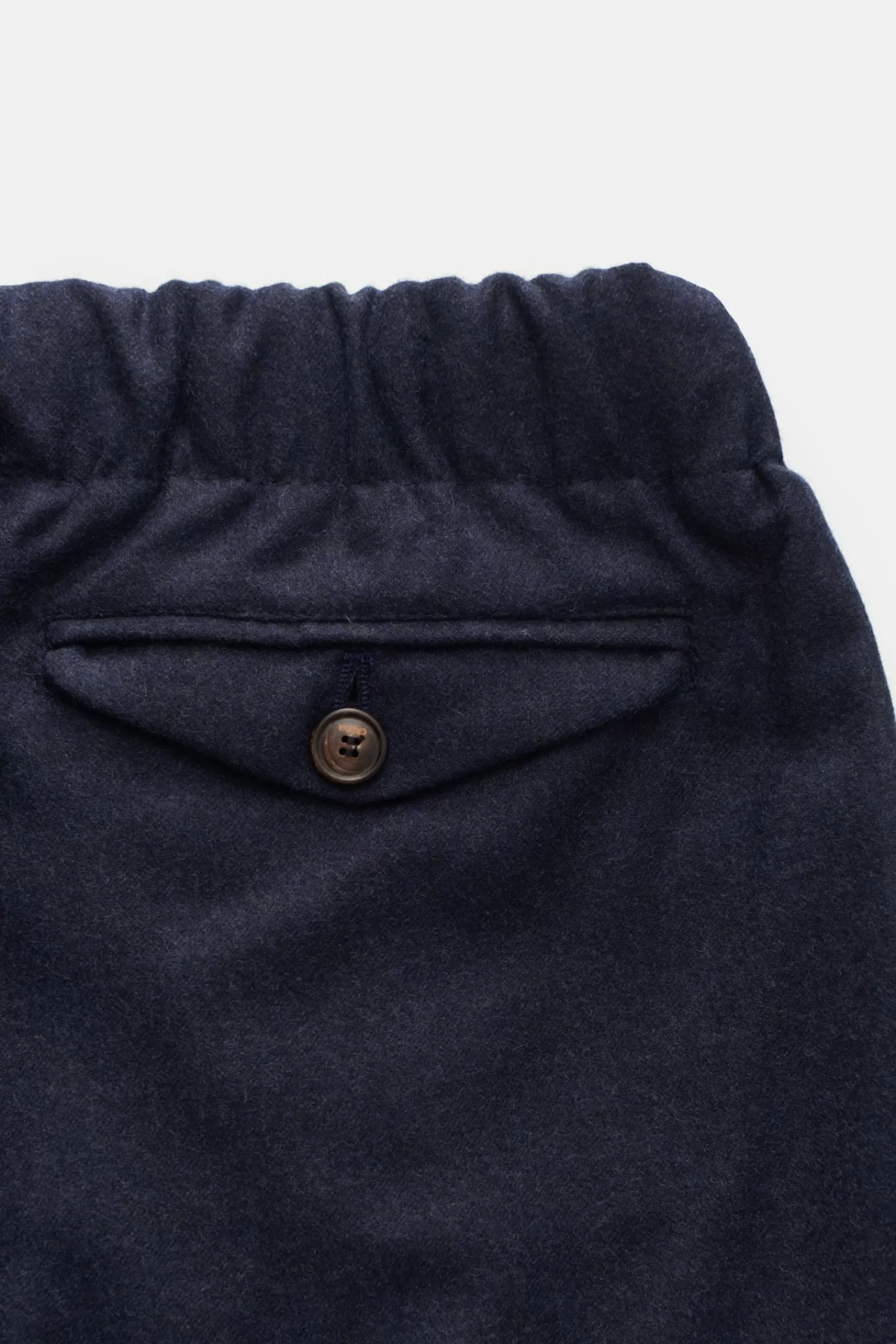 Wool Trousers 'Burano' Navy>Cruna Online