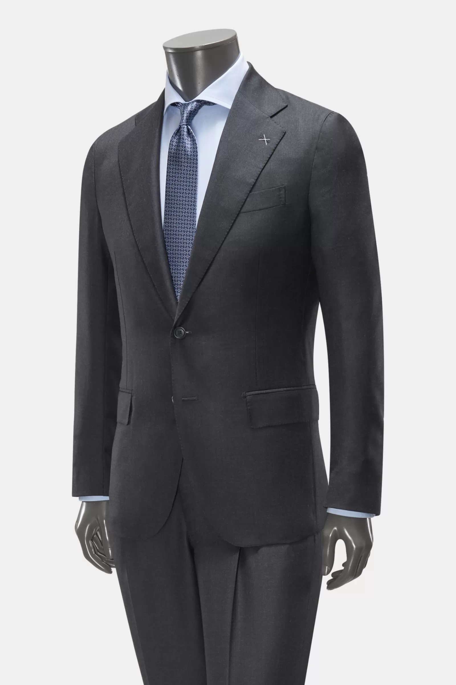 Suit 'Riviera' Anthracite>De Petrillo Best Sale