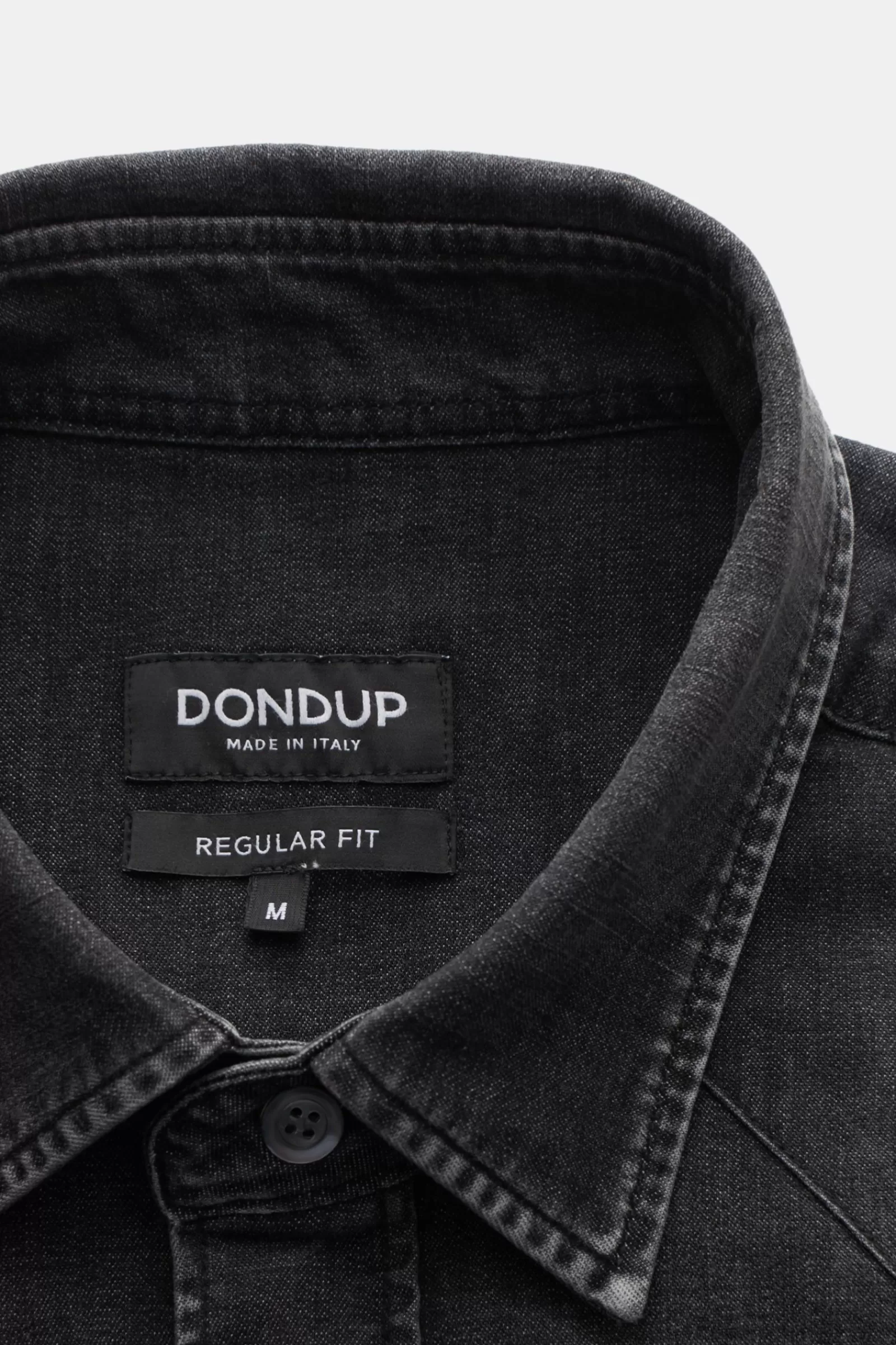 Casual Shirt Narrow Collar Anthracite>Dondup Outlet