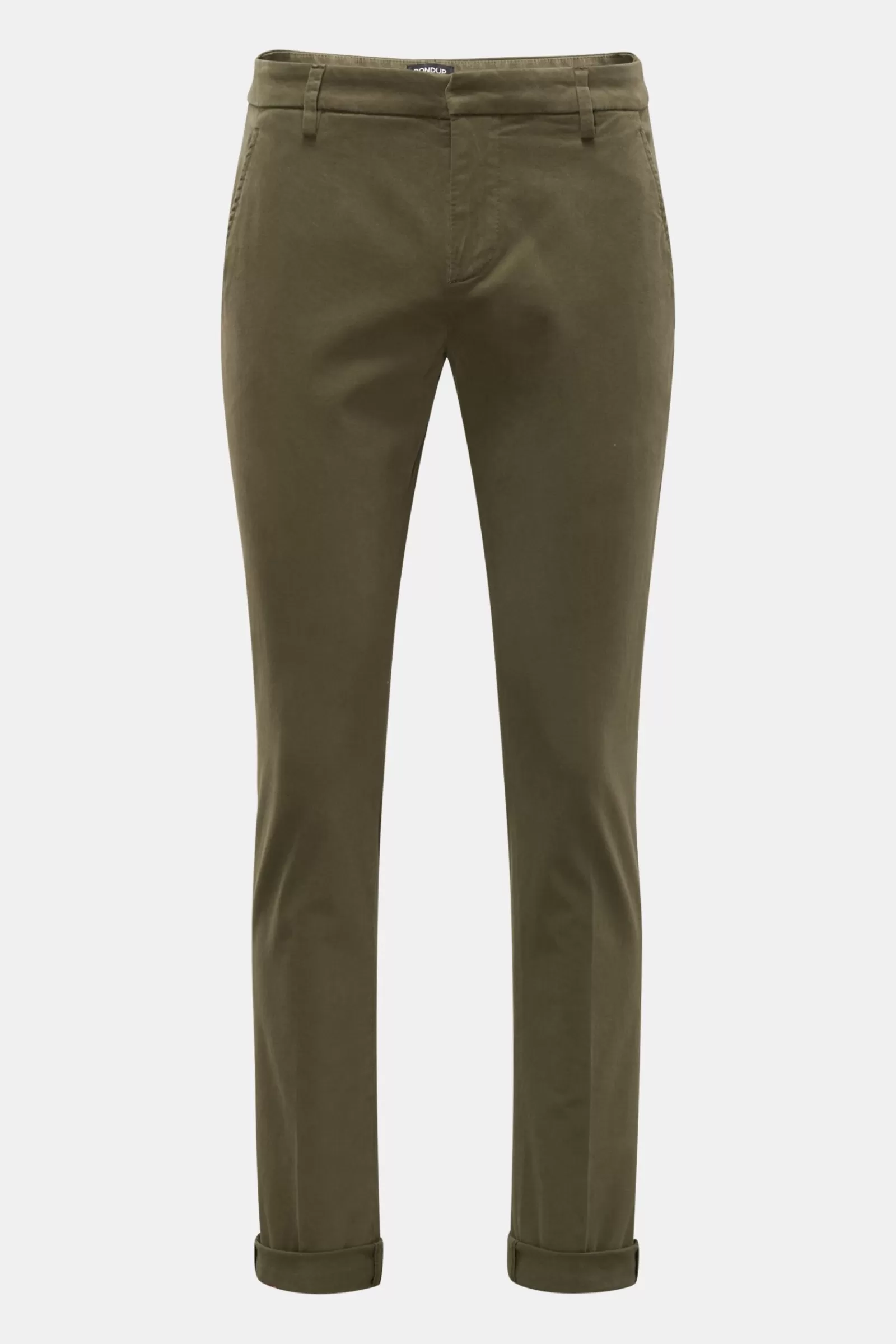 Chinos 'Gaubert' Olive>Dondup New