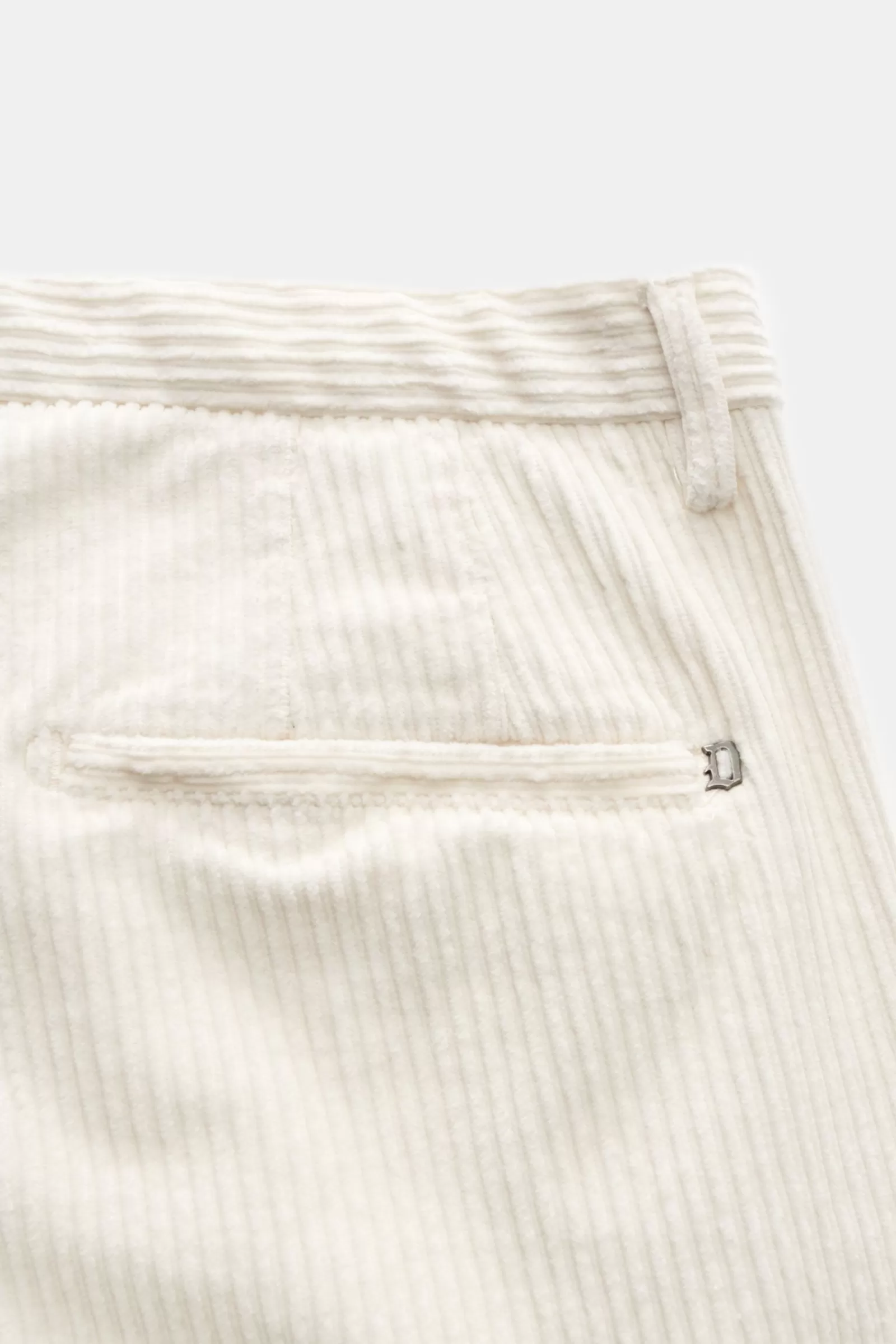 Corduroy Trousers 'Pablo' Cream>Dondup Hot