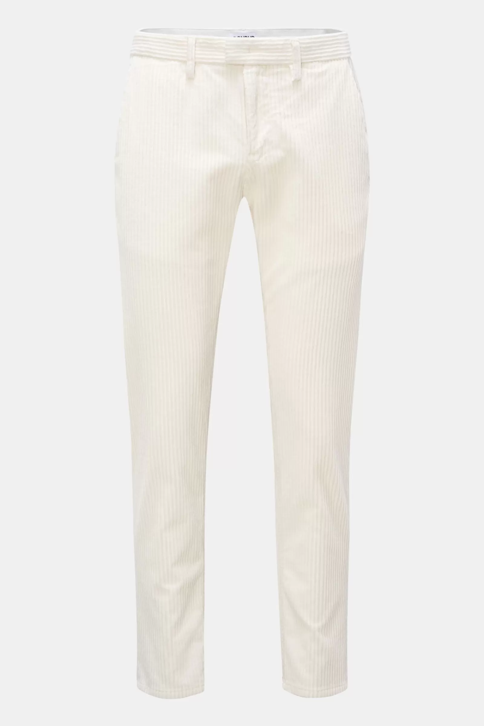 Corduroy Trousers 'Pablo' Cream>Dondup Hot