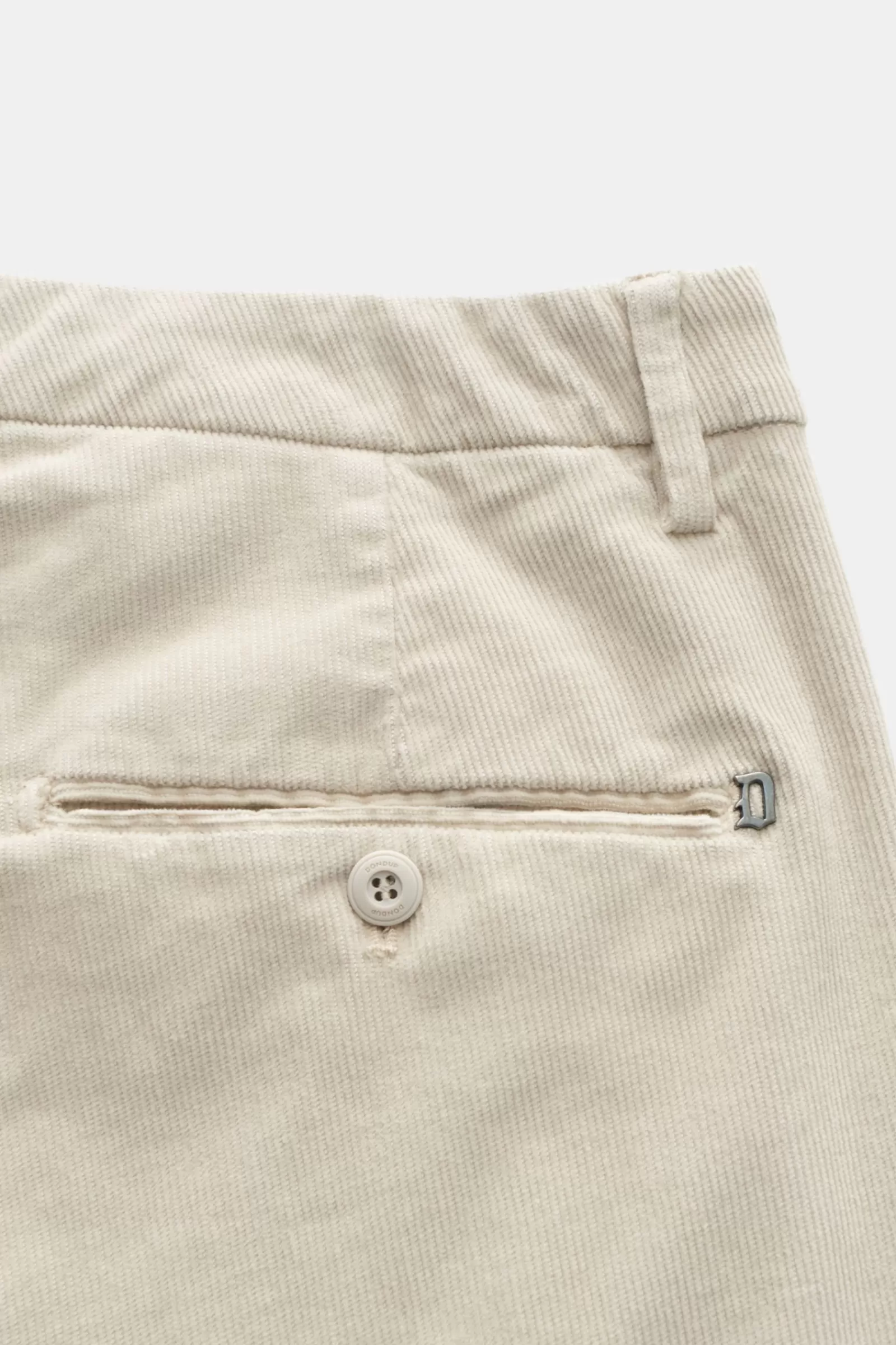 Corduroy Trousers 'spiritissimo' Beige>Dondup Outlet