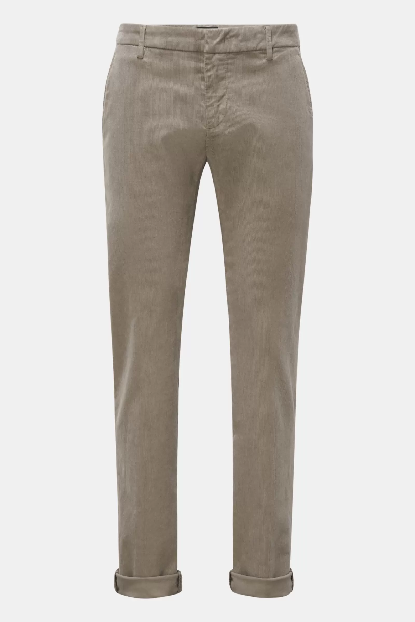 Corduroy Trousers 'spiritissimo' Grey-Brown>Dondup Sale