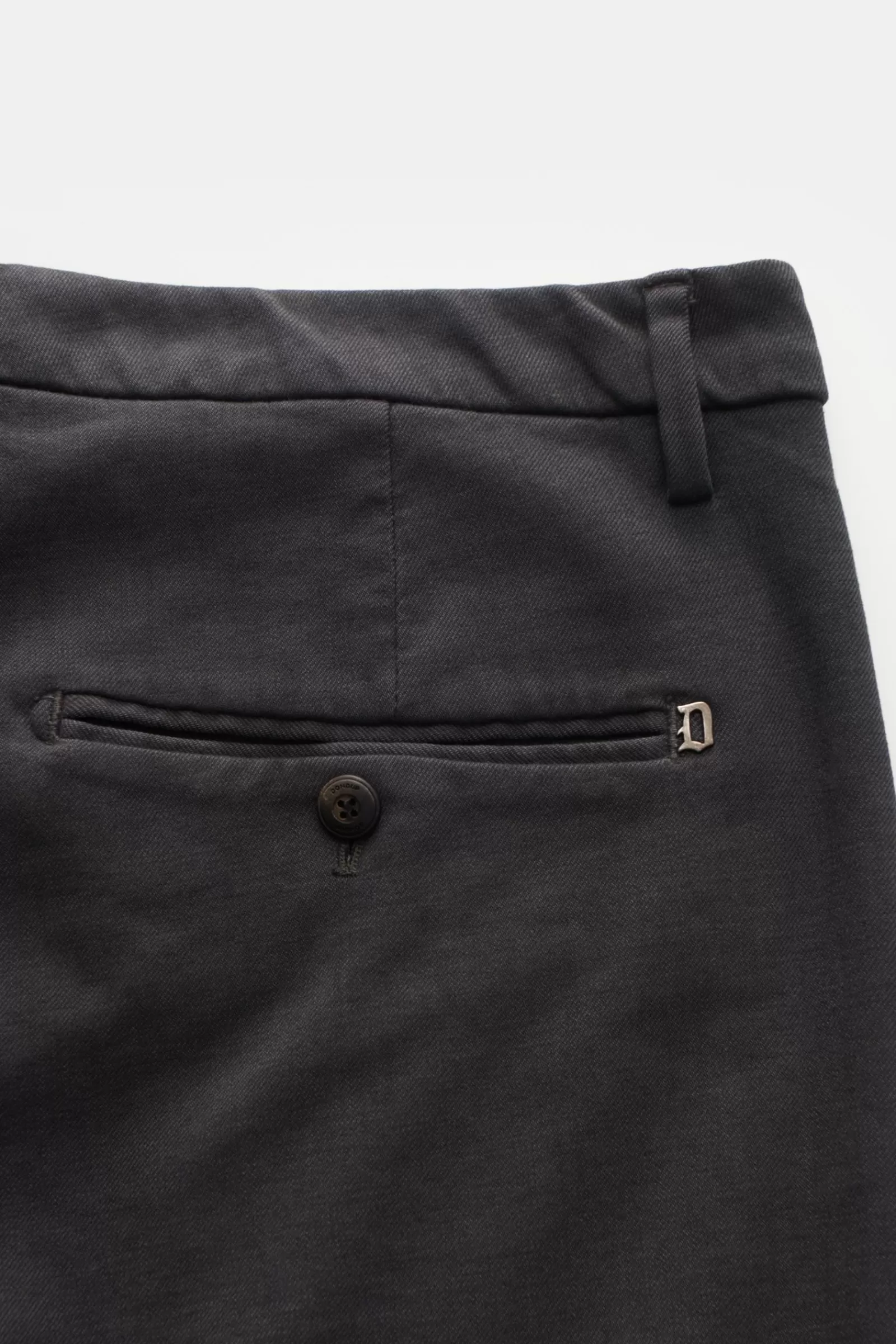 Cotton Trousers 'spiritissimo' Dark Grey>Dondup Online