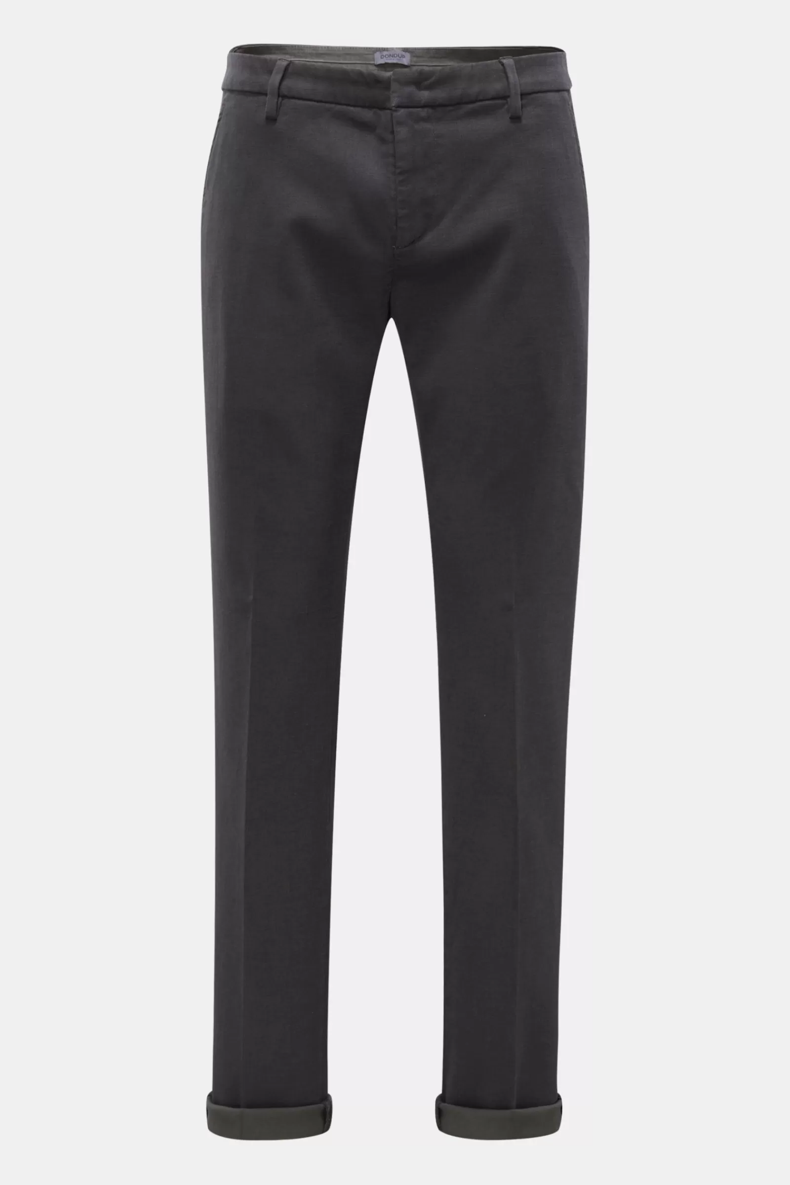 Cotton Trousers 'spiritissimo' Dark Grey>Dondup Online