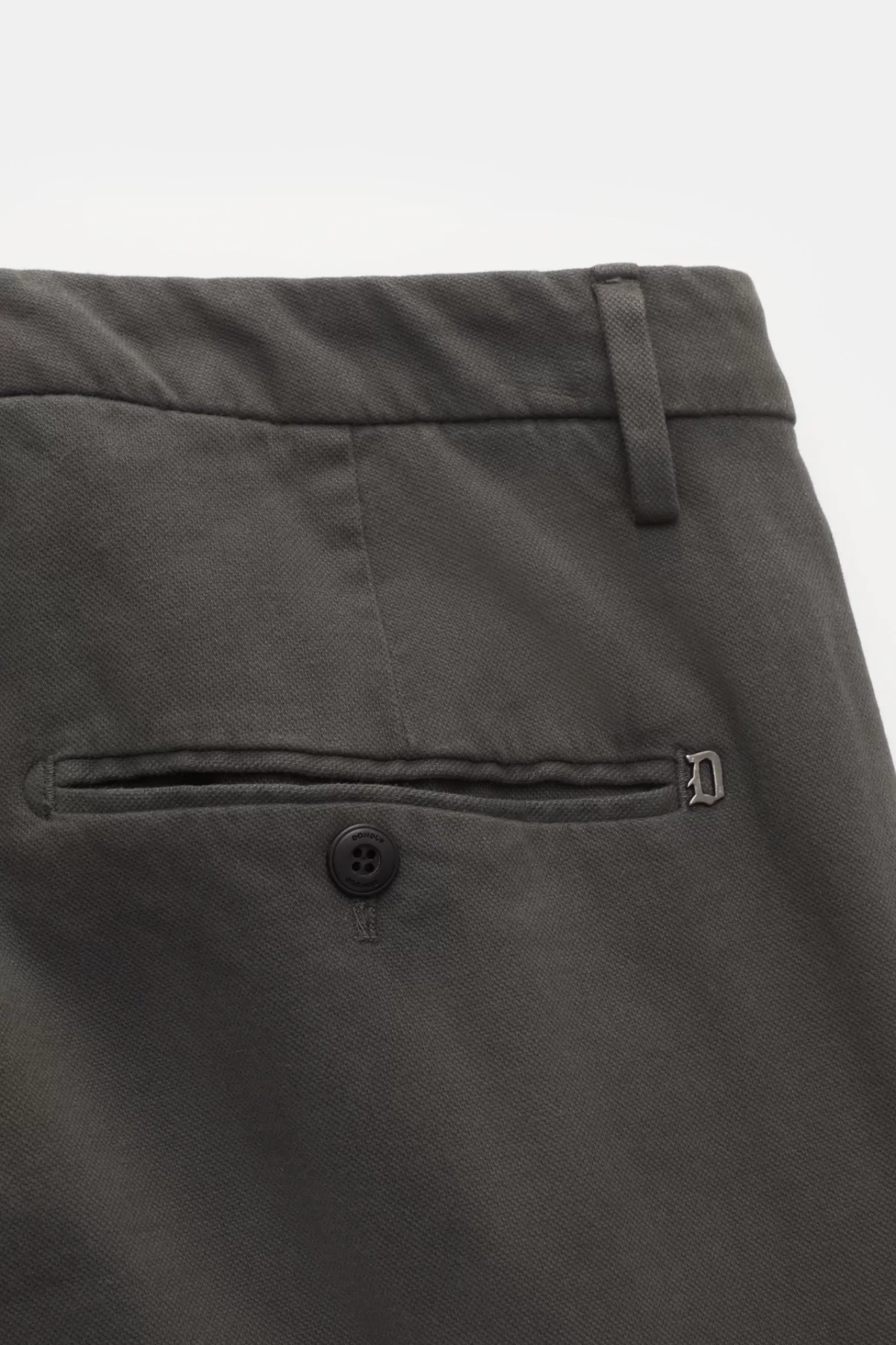 Cotton Trousers 'spiritissimo' Grey>Dondup Cheap