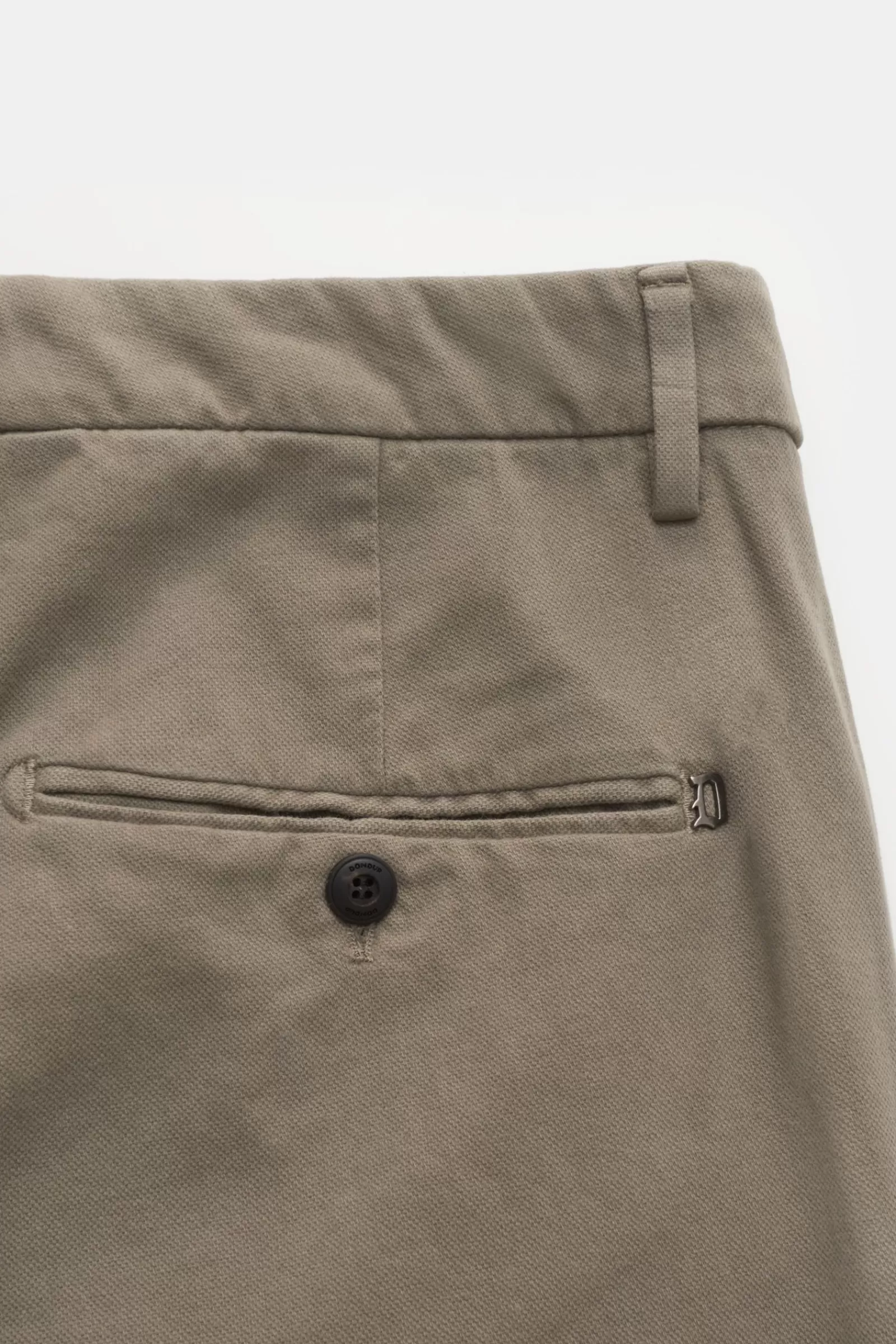 Cotton Trousers 'spiritissimo' Grey-Green>Dondup Store