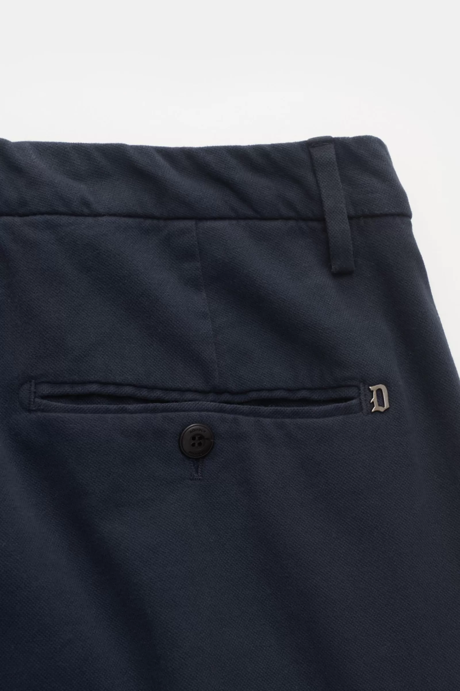 Cotton Trousers 'spiritissimo' Navy>Dondup Best Sale