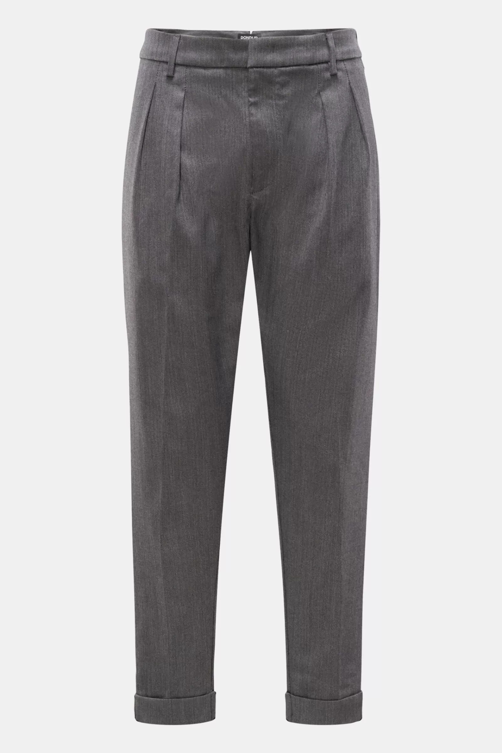 Trousers 'Oscar' Grey Patterned>Dondup New