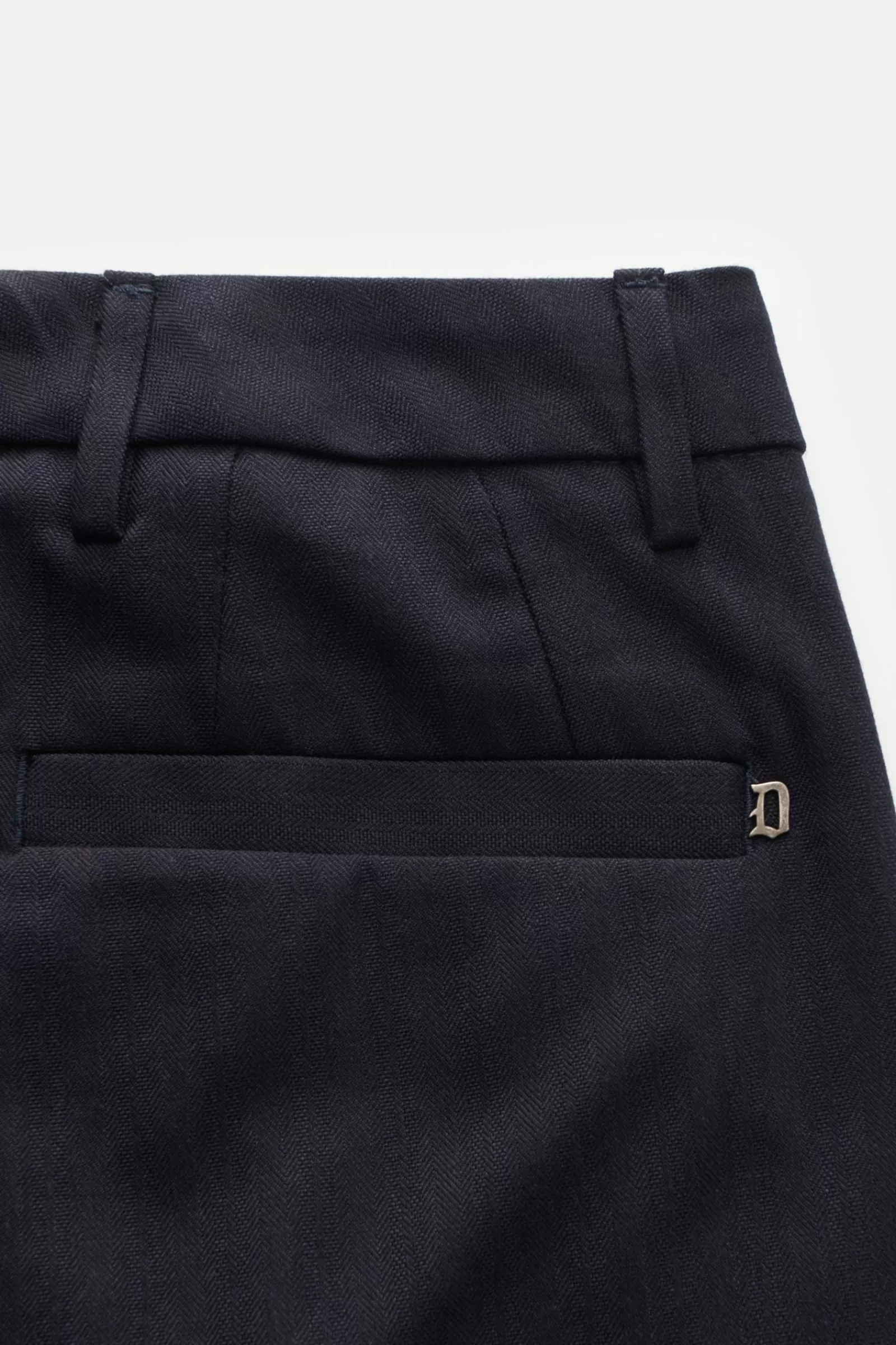 Trousers 'Oscar' Navy>Dondup Hot