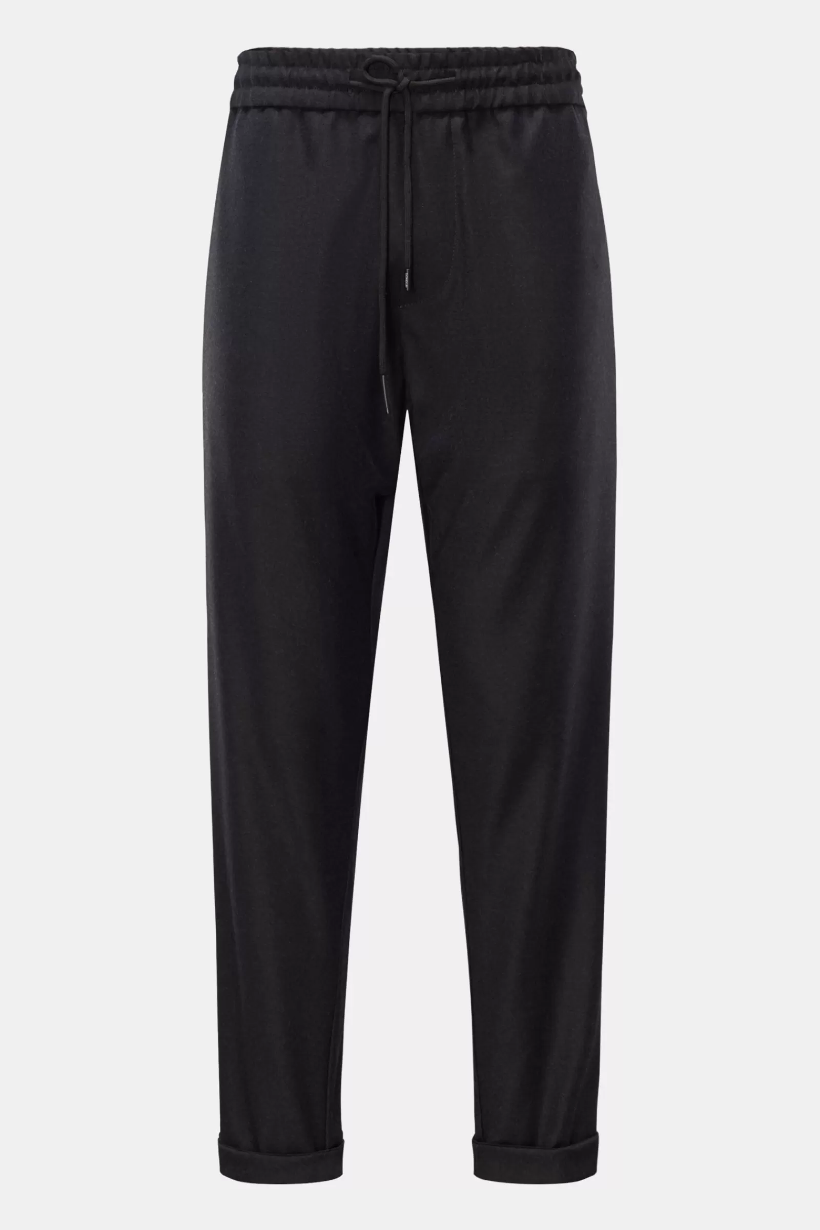 Wool Jogger Pants 'Yuri' Anthracite>Dondup Cheap