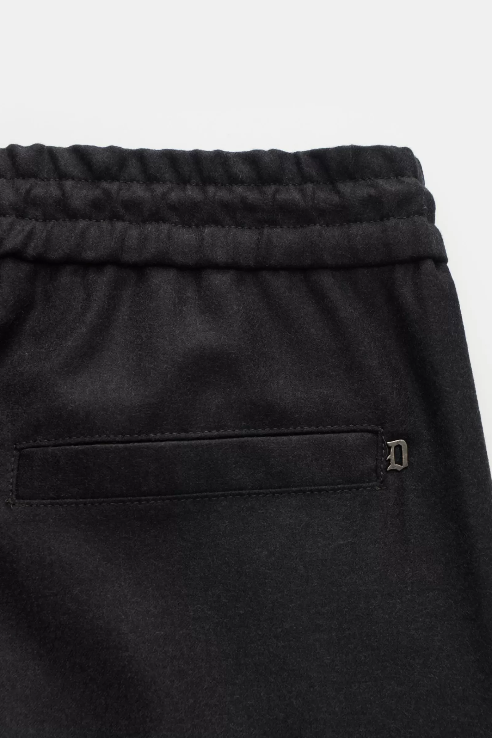 Wool Jogger Pants 'Yuri' Anthracite>Dondup Cheap