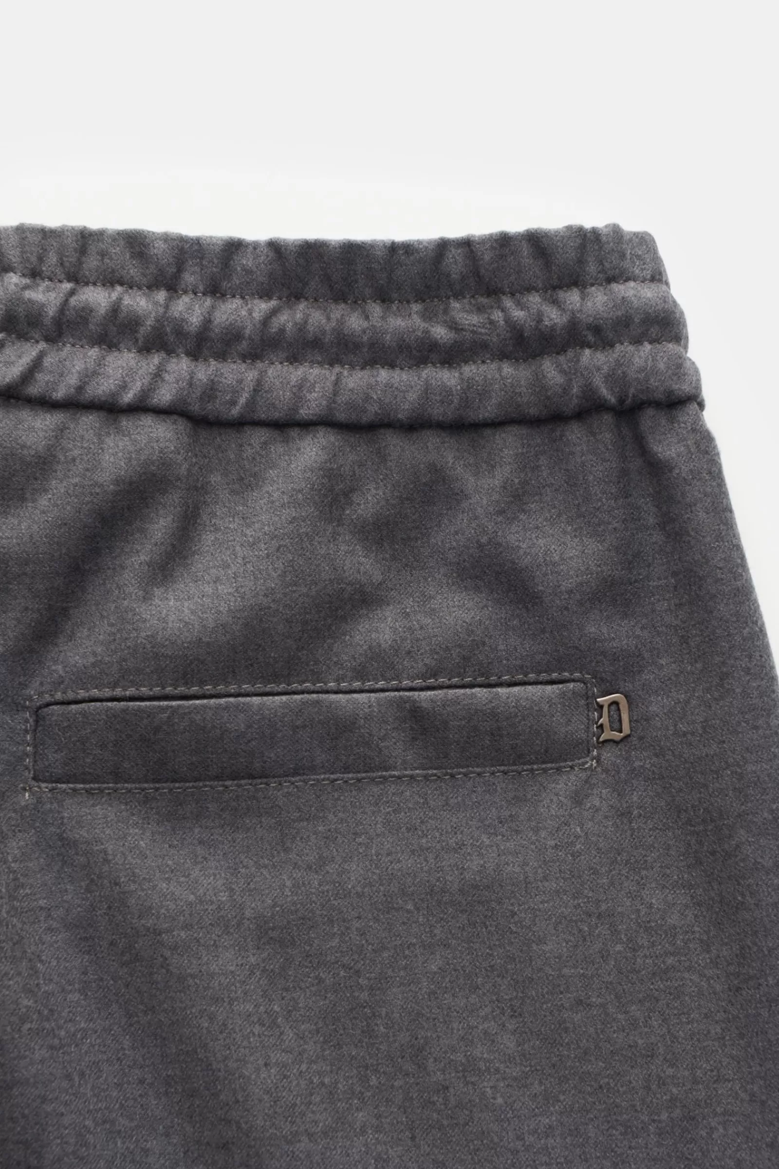 Wool Jogger Pants 'Yuri' Grey>Dondup Fashion