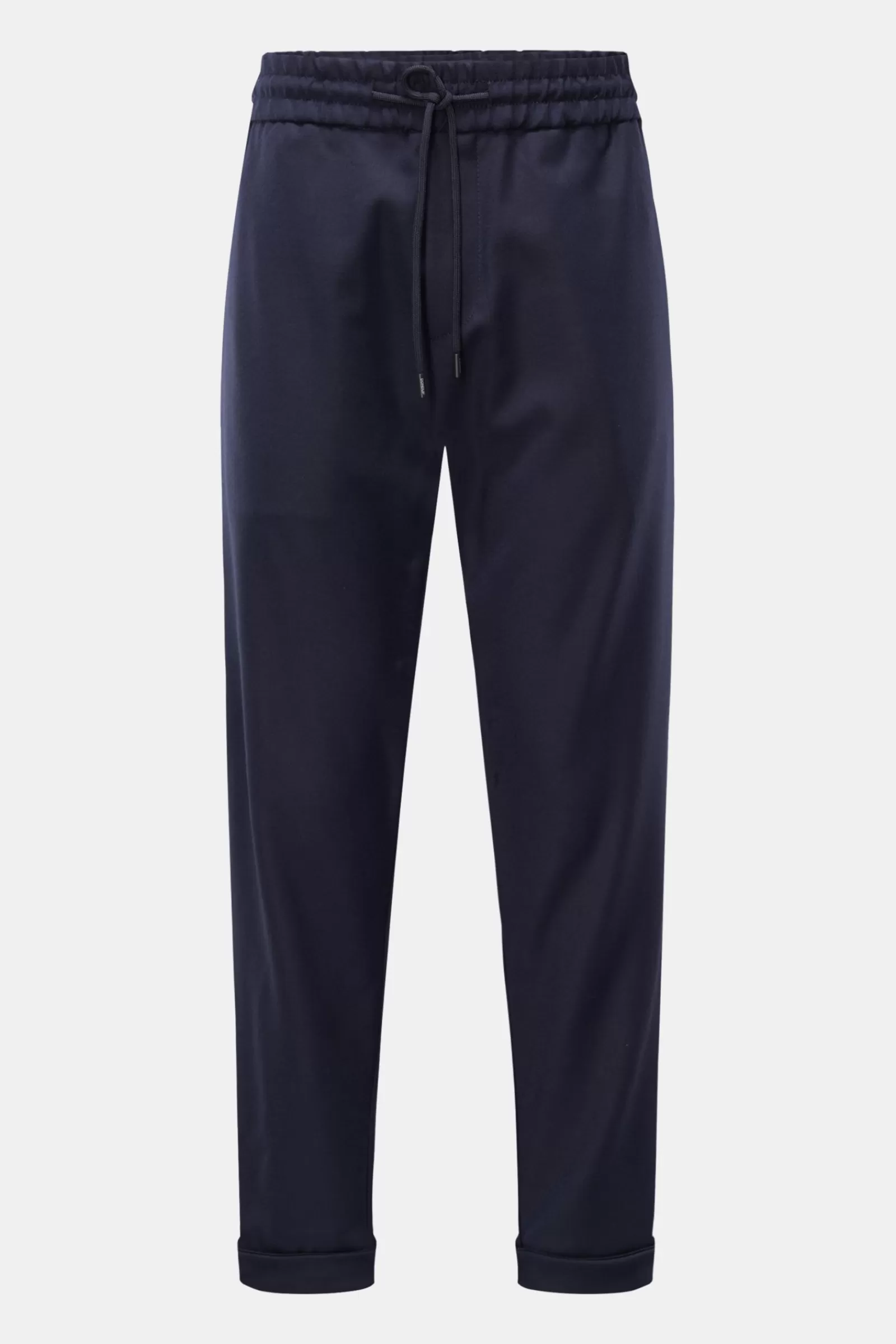 Wool Jogger Pants 'Yuri' Navy>Dondup Store