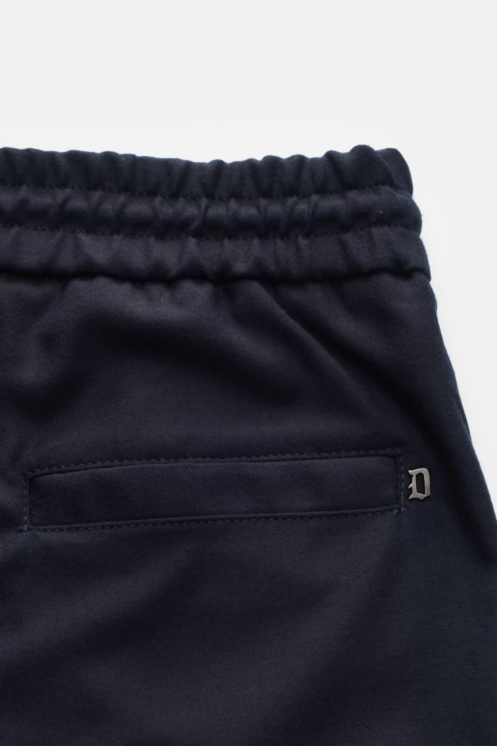 Wool Jogger Pants 'Yuri' Navy>Dondup Store